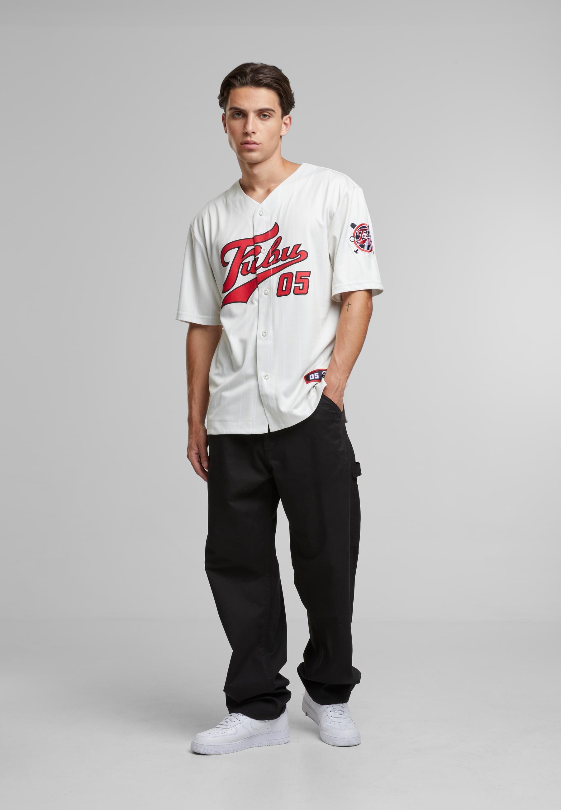 Fubu Langarmhemd »Fubu FM243-002-1 Fubu Varsity Baseball Jersey« 1 Stk. tlg.