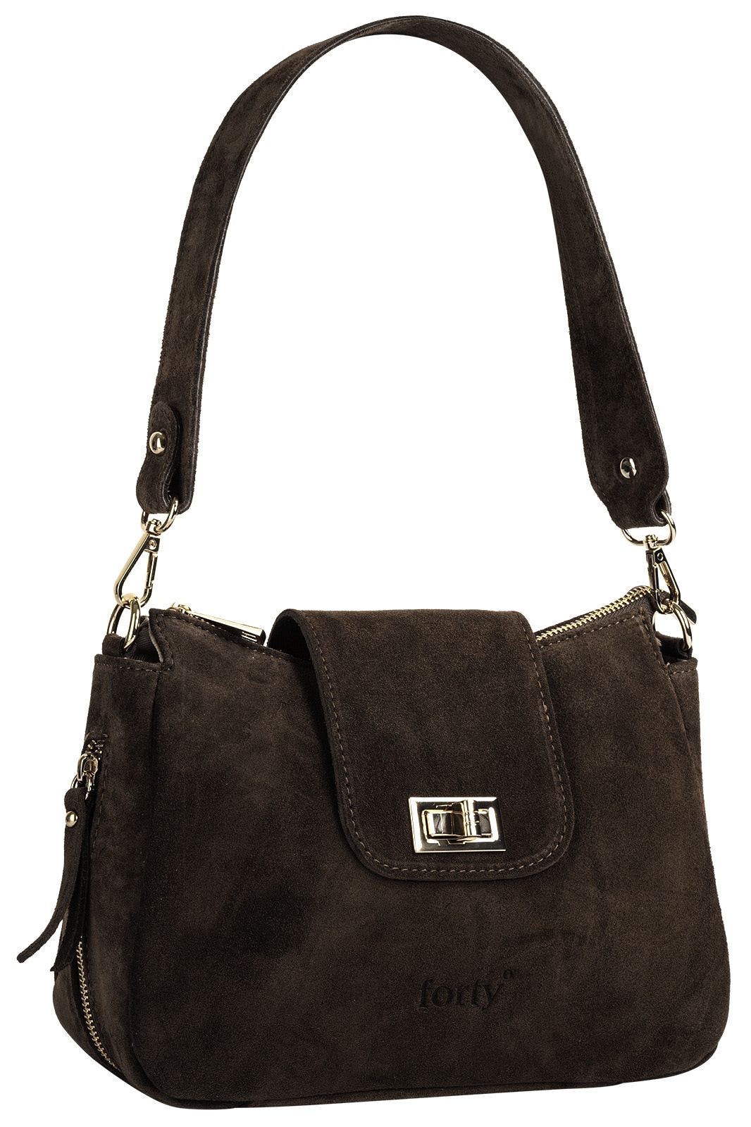 forty° Umhängetasche »FORTY° Damen SINTOIA echt Leder, Made in Italy« echt Leder, Made in Italy