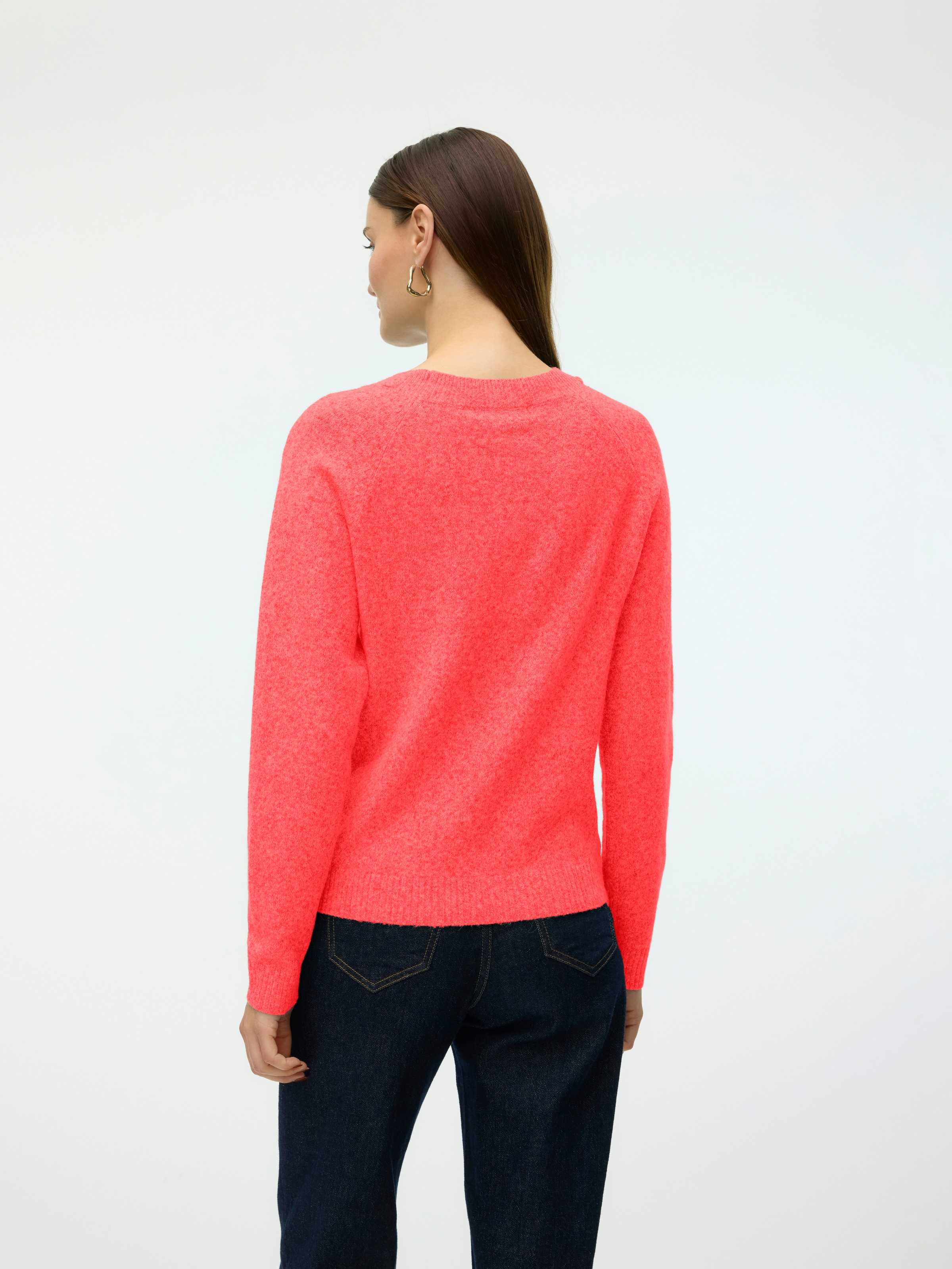 Vero Moda Rundhalspullover »VMDOFFY LS O-NECK BLOUSE GA NOOS«