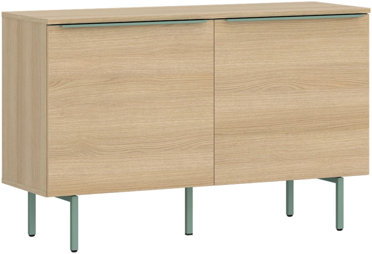 TOM TAILOR HOME Kommode Sideboard mit 2 Türen, Softclose,viel Stauraum mit Farbkick