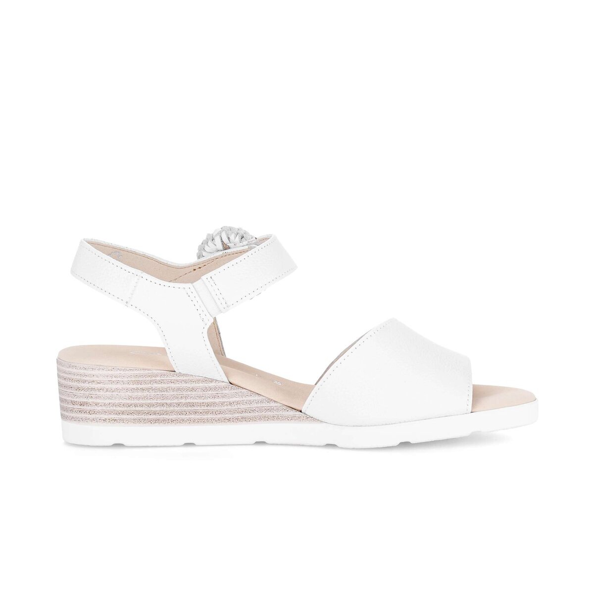 Gabor Wedge Sandal White Size 37 2