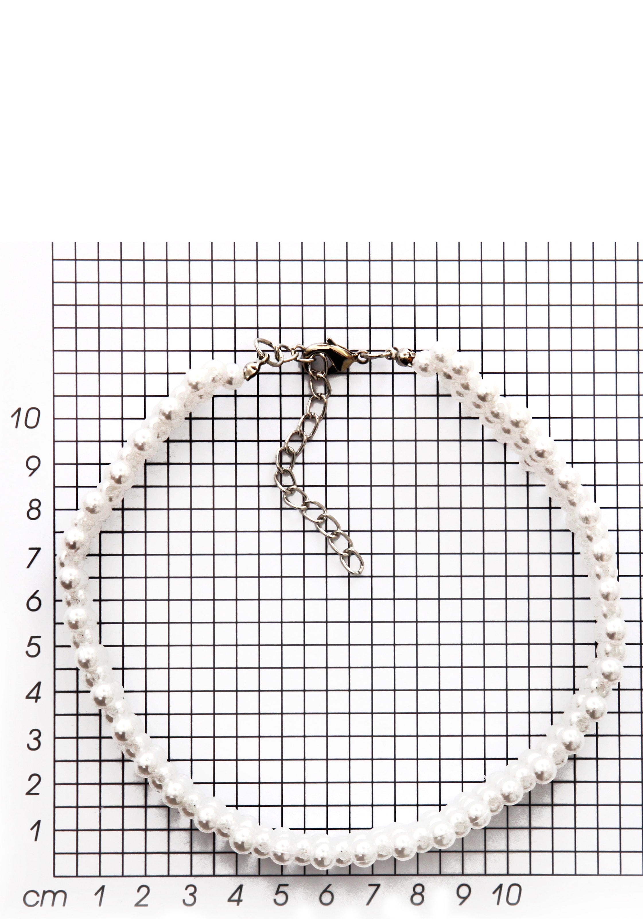 Firetti Perlenkette »Choker im eleganten Look, breites Design«, mit Acrylperle