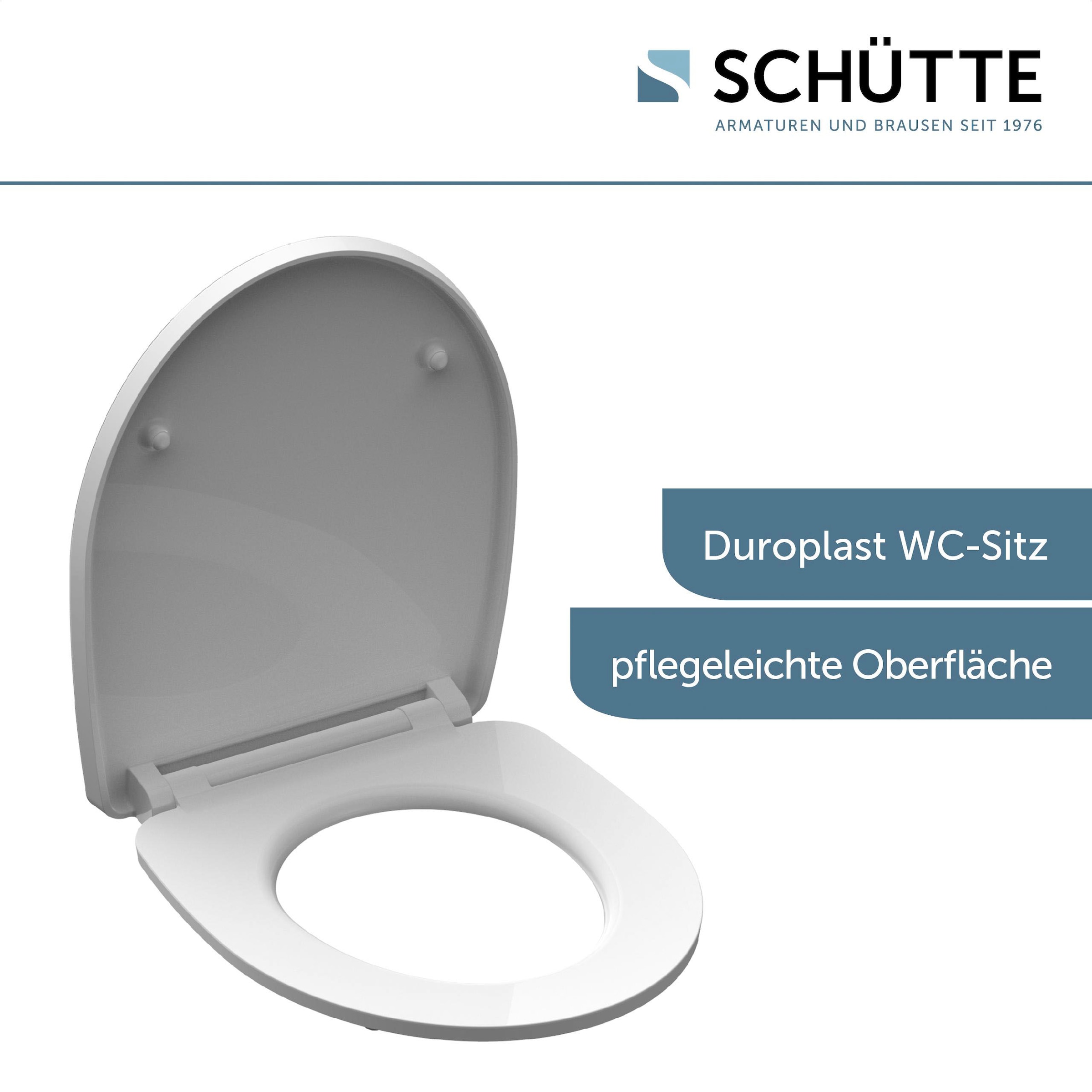 Schütte WC-Sitz »Happy Elephant«, Duroplast, mit Absenkautomatik und Schnellverschluss, High Gloss
