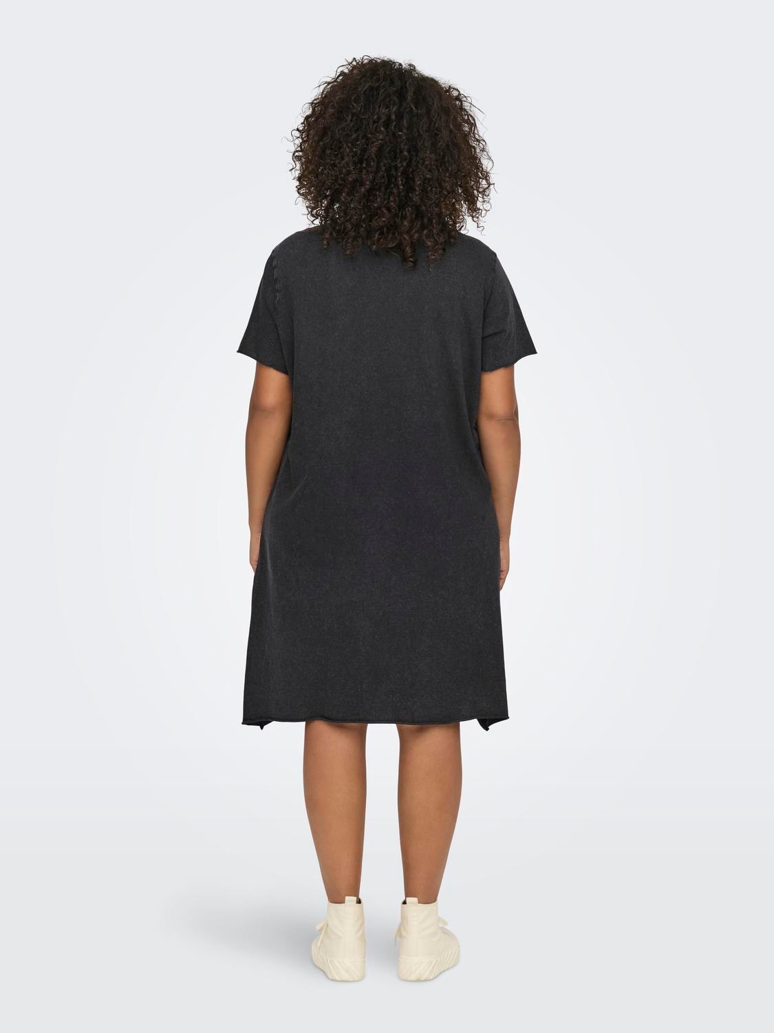 ONLY CARMAKOMA Shirtkleid »CARLUCY LIFE SS T-SHIRT DRESS JRS NOOS«
