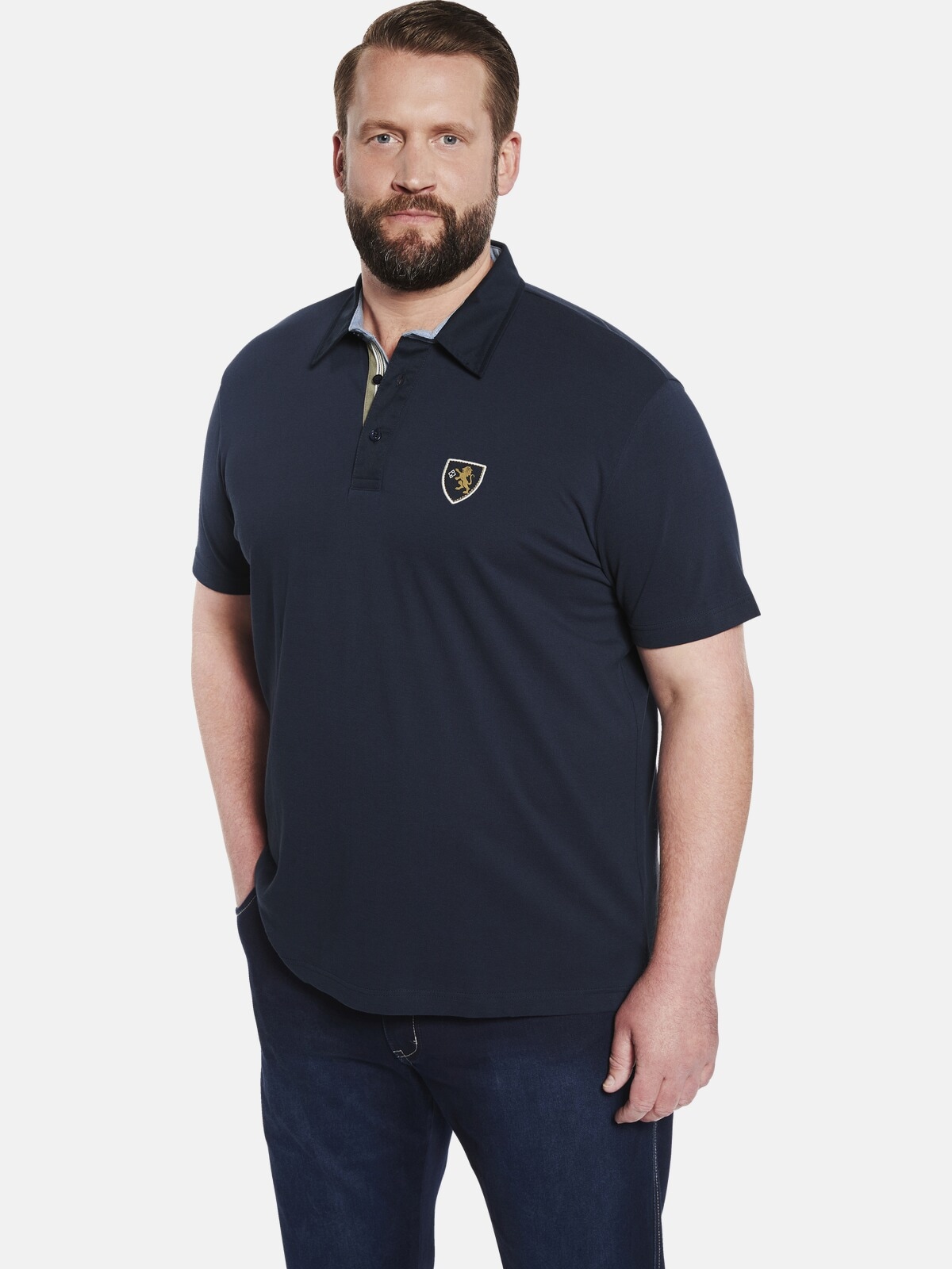 Charles Colby Poloshirt "Poloshirt EARL FANCES", im royalen Look günstig online kaufen