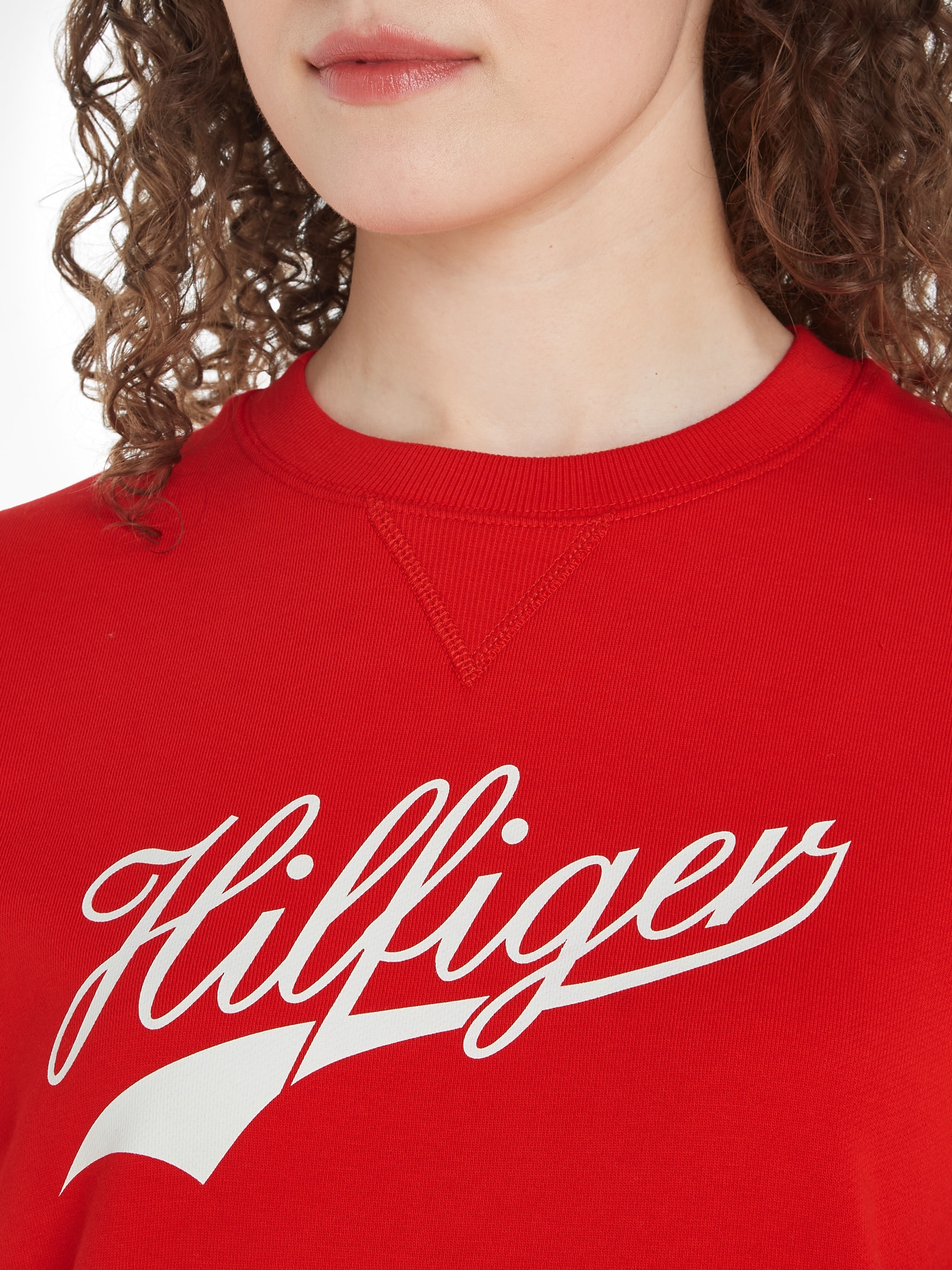 Tommy Hilfiger H85 BAUR | C-NK Sweatshirt »REG bestellen für TERRY SWEATSHIRT«