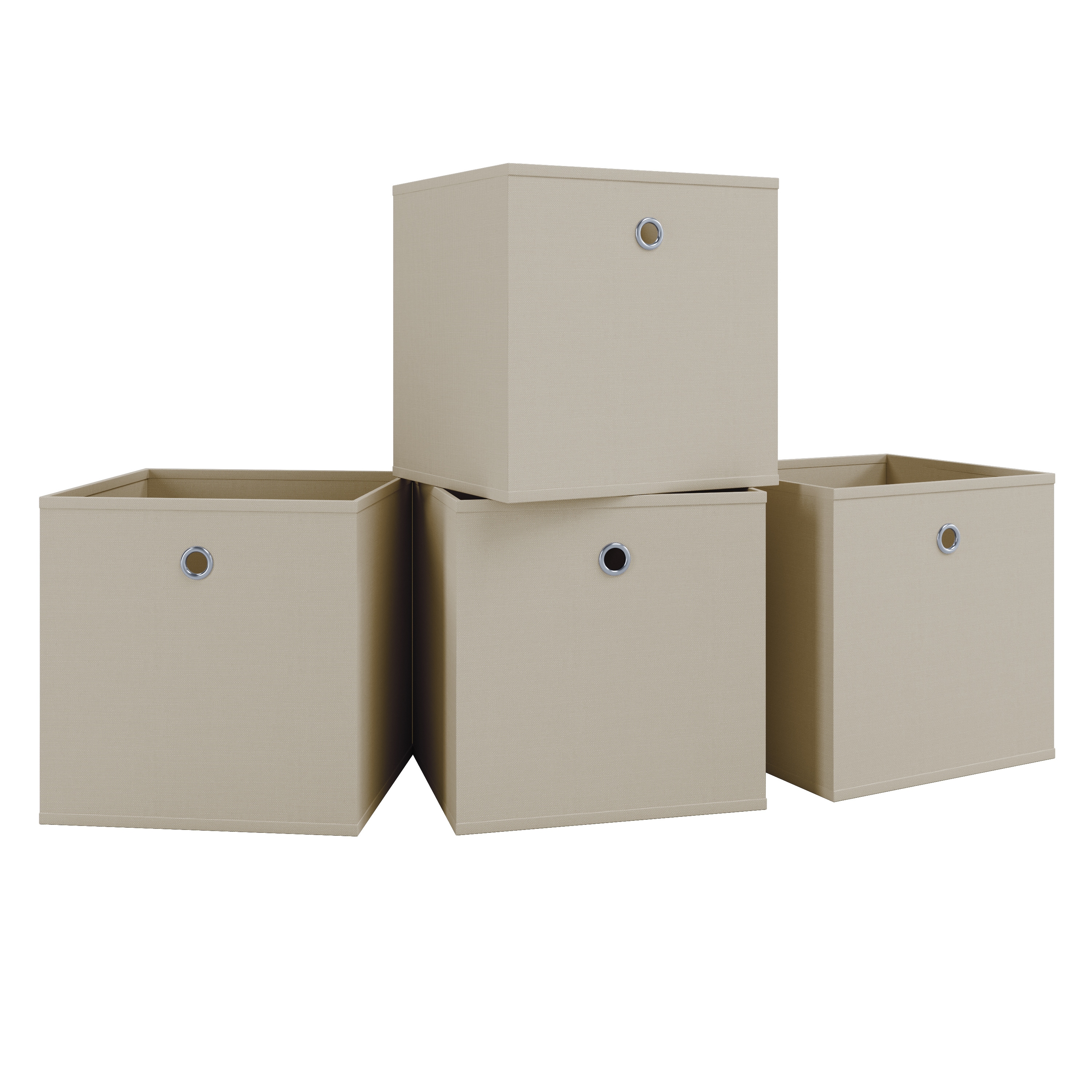 VCM Faltbox "4er Set Faltbox Klappbox Aufbewahrungsbox Boxas"