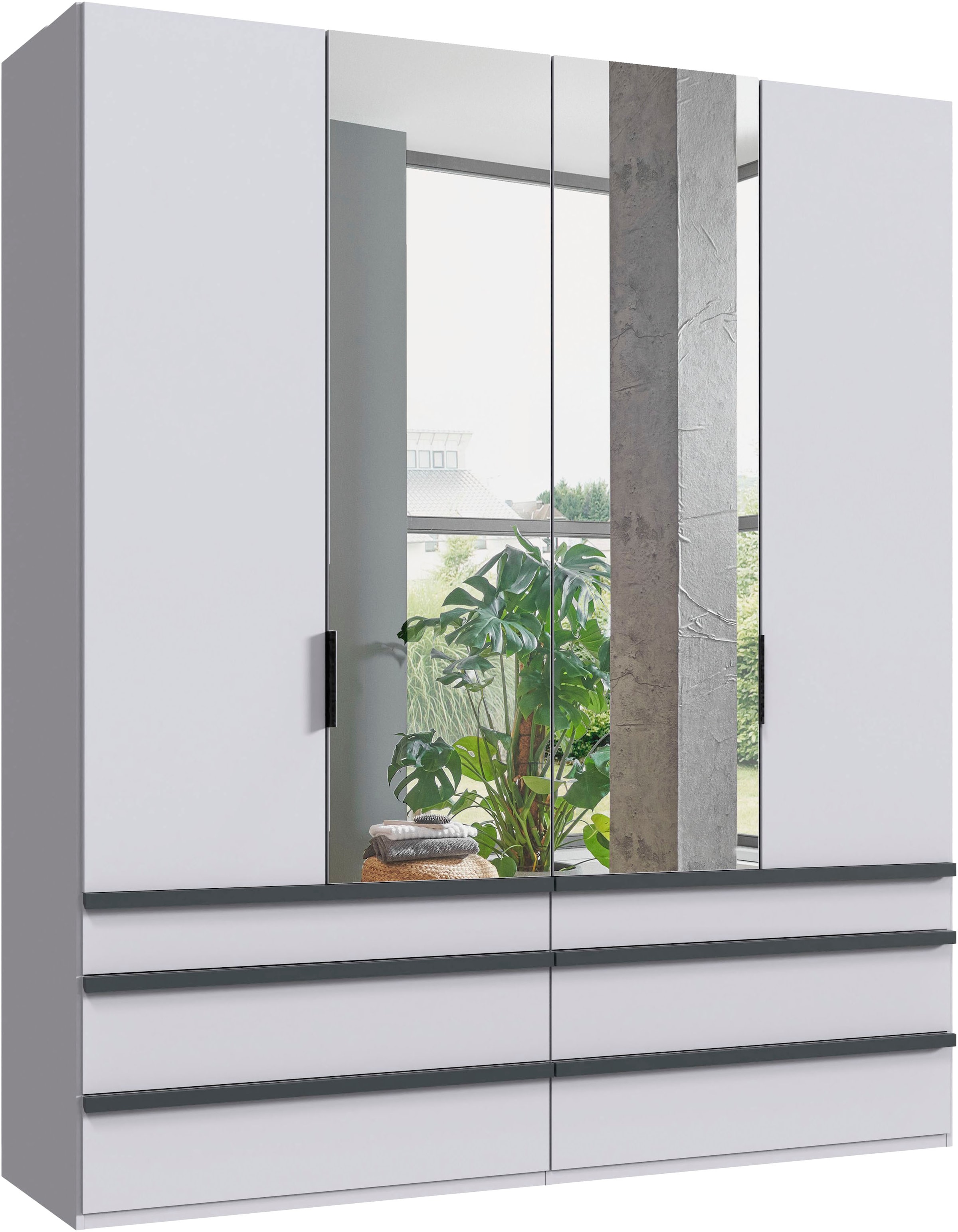 Wimex Falttürenschrank "Oxford by fresh to go, in der Breite 200cm, in 2 Hö günstig online kaufen