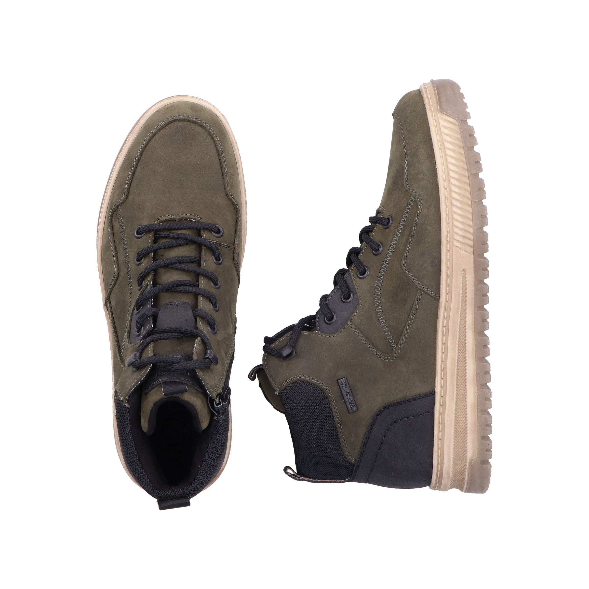 Rieker Schnürboots, Outdoorboots, Sneakerboots, TEX-Membran, mit Innenreißverschluss