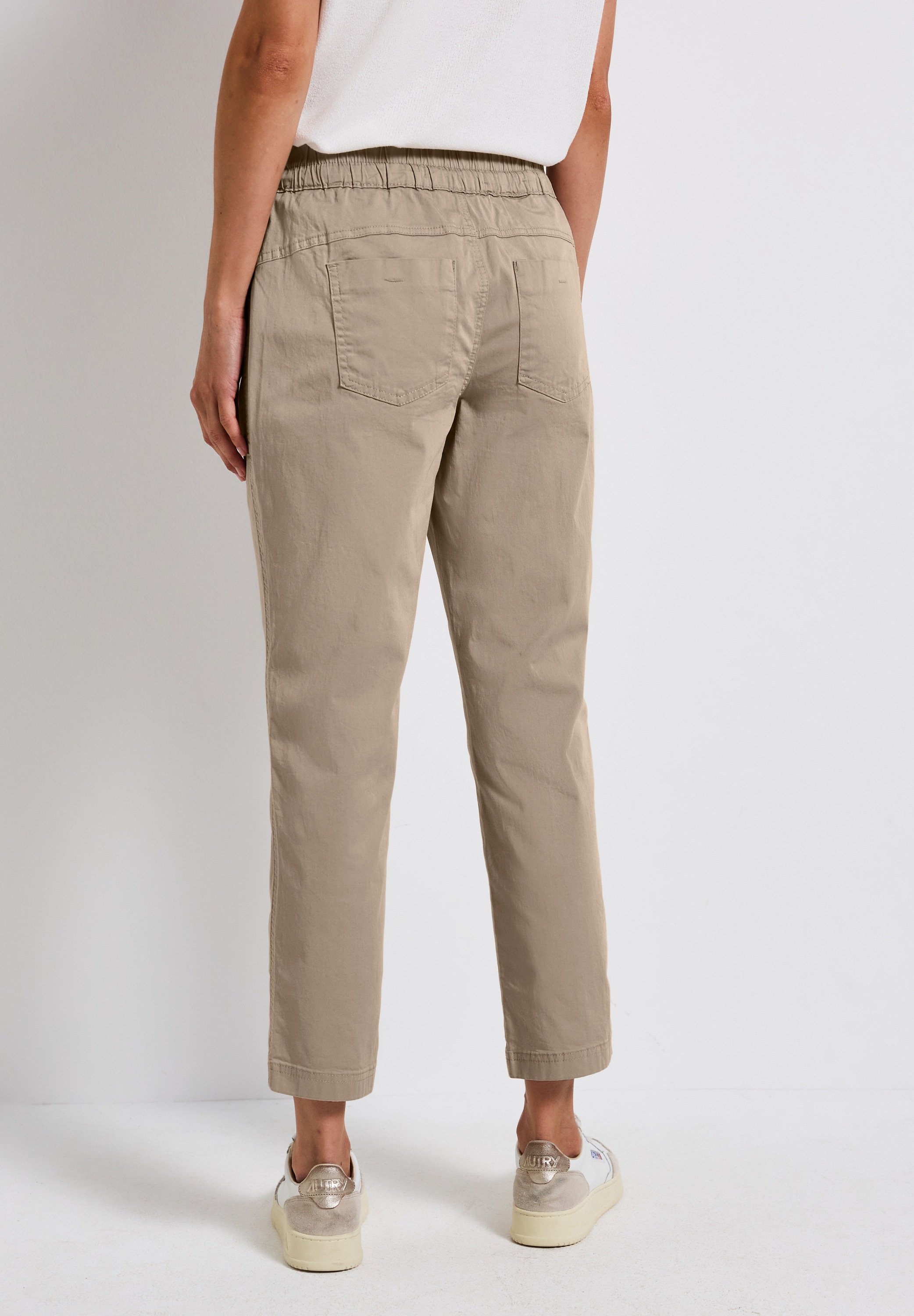 STREET ONE Röhrenhose, mit Elastikbund günstig online kaufen