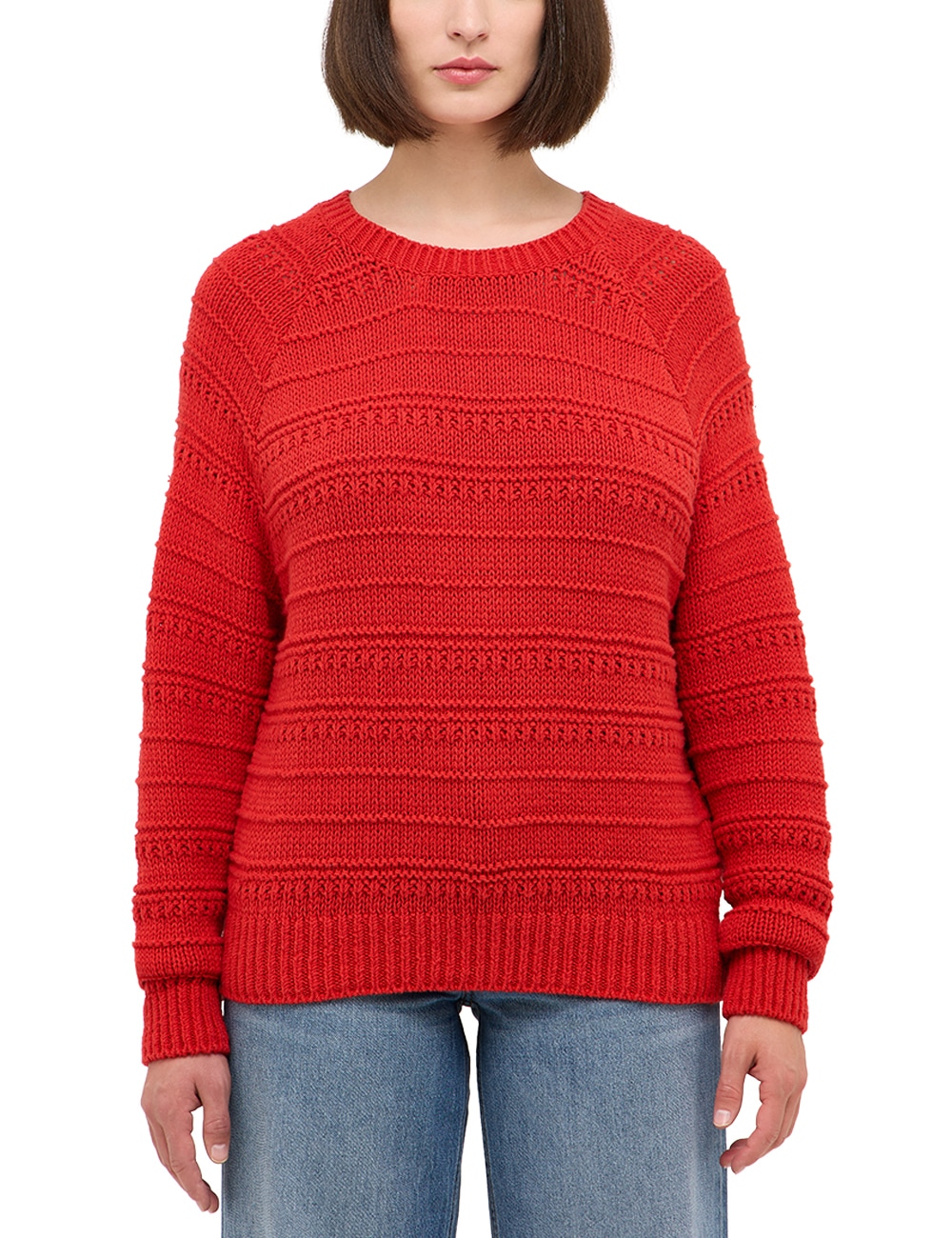 MUSTANG Sweater "Damen Style Silas" günstig online kaufen