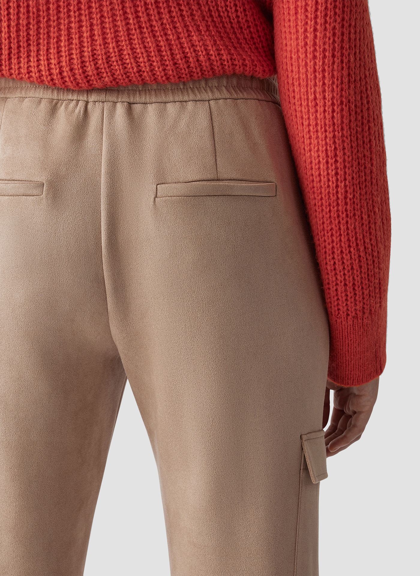 LeComte Jerseyhose »LeComte Cargo-Hose mit Kordelzug für stylische Freizeit-Looks«
