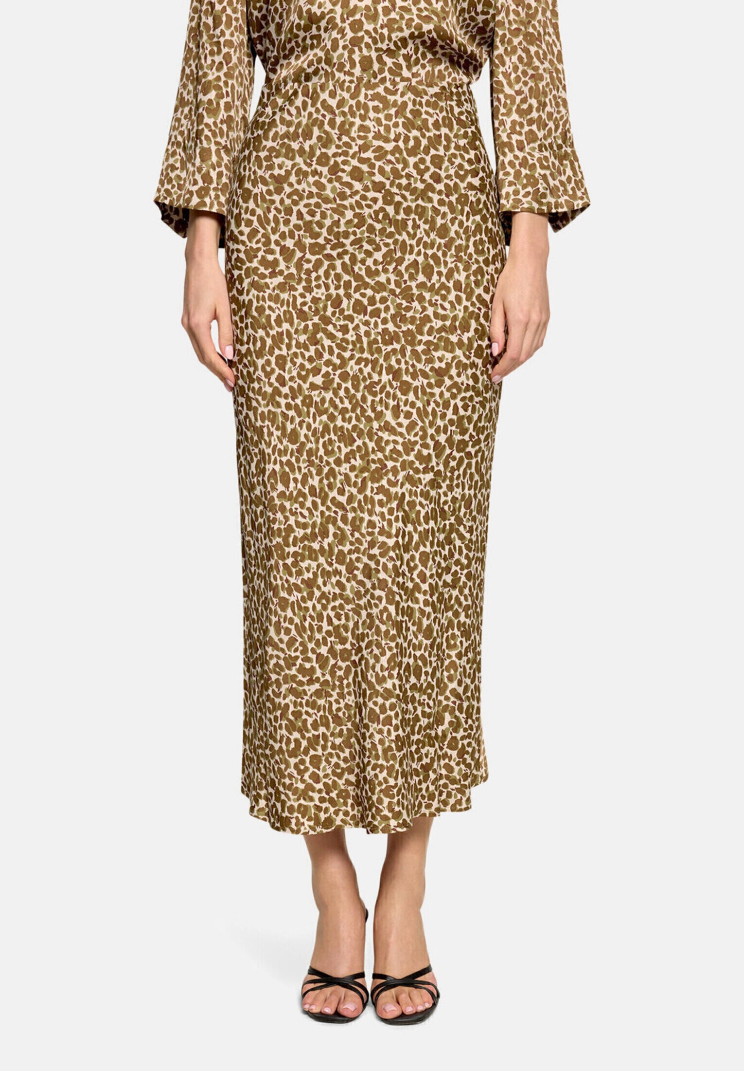 Betty Barclay Maxirock »Damen mit Leoprint«