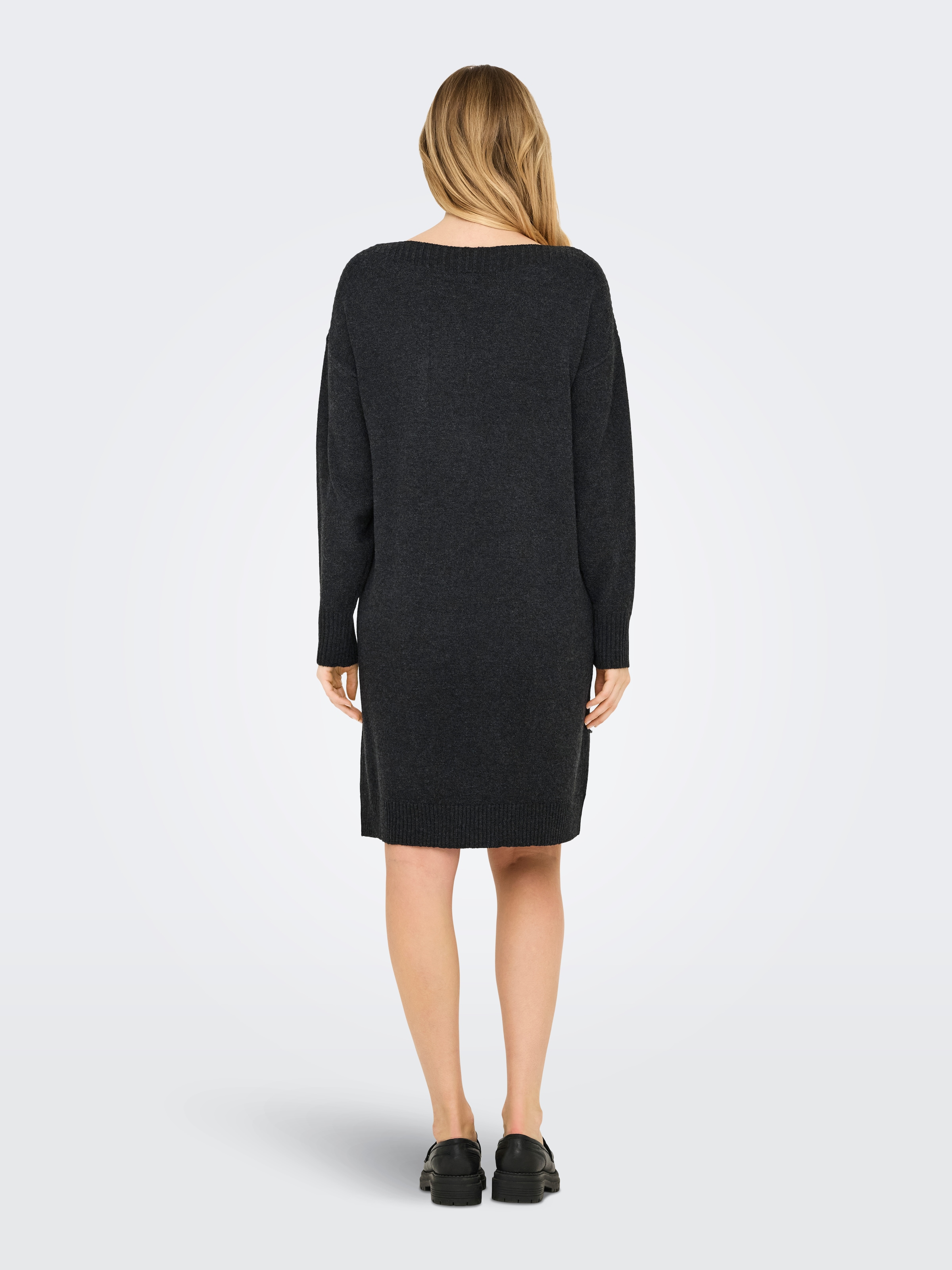 ONLY Midikleid »ONLGLORIA LS BOATNECK DRESS EX KNT« Sommerkleid