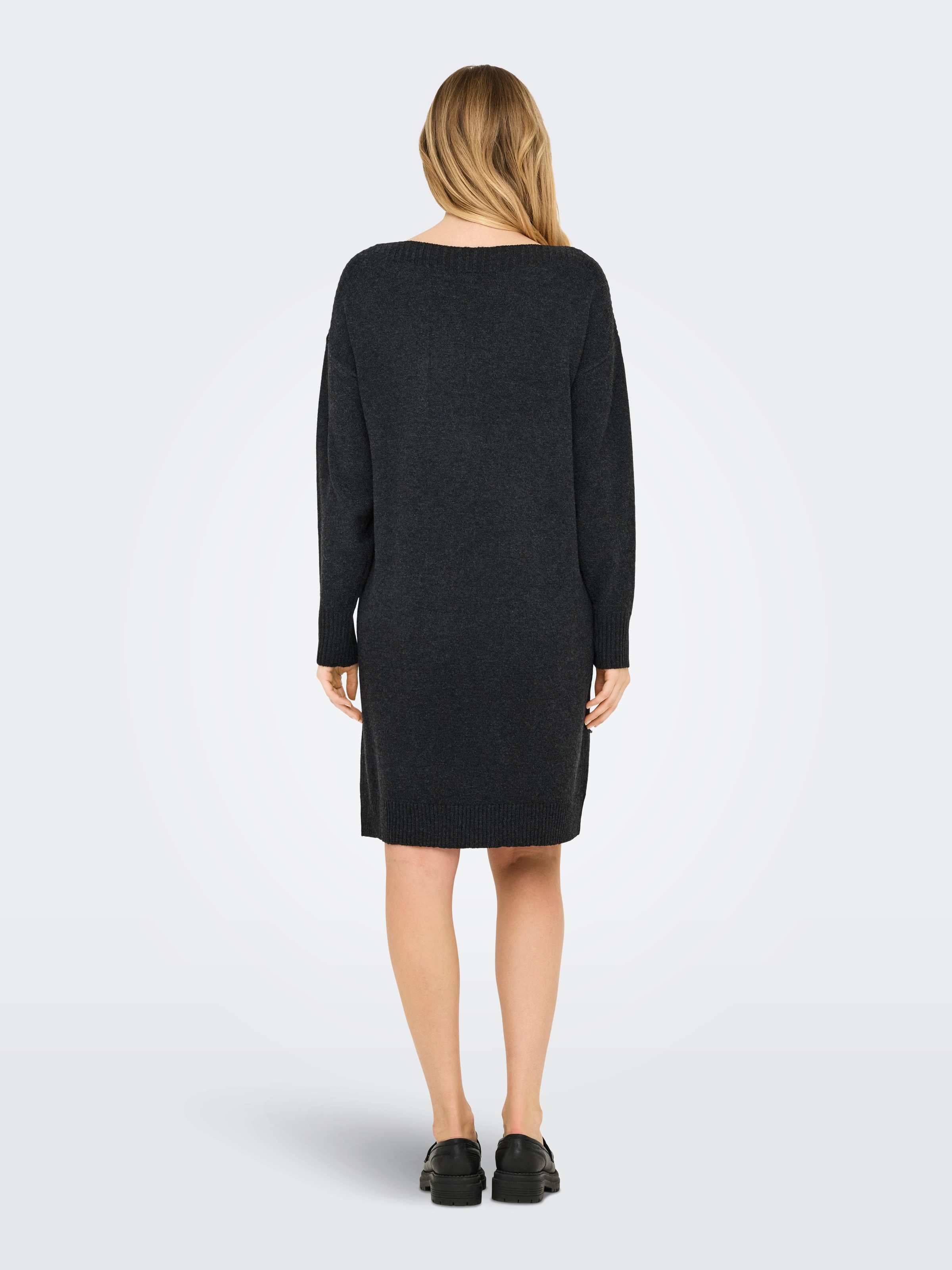 ONLY Midikleid "ONLGLORIA LS BOATNECK DRESS EX KNT" günstig online kaufen