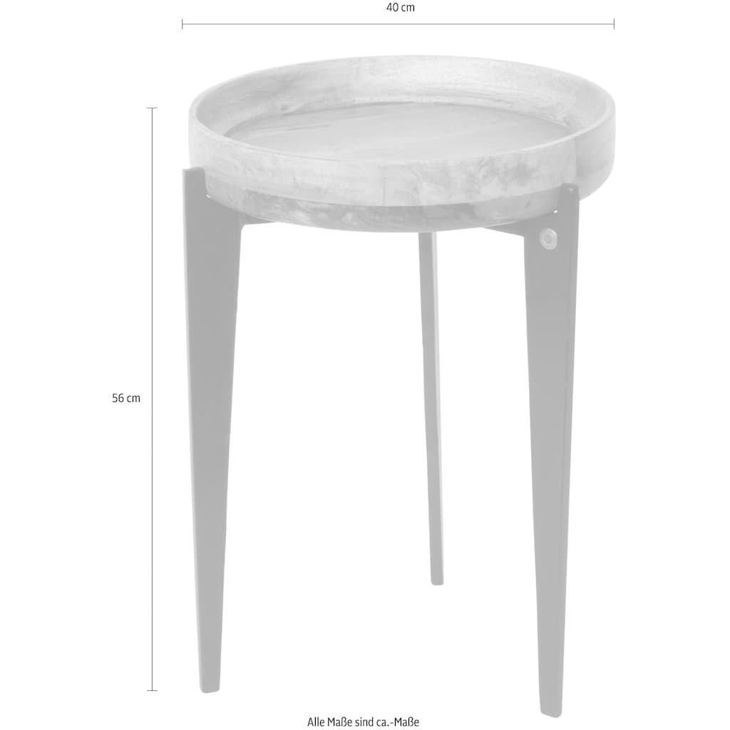 TOM TAILOR HOME Beistelltisch »T-TRAY TABLE HIGH«