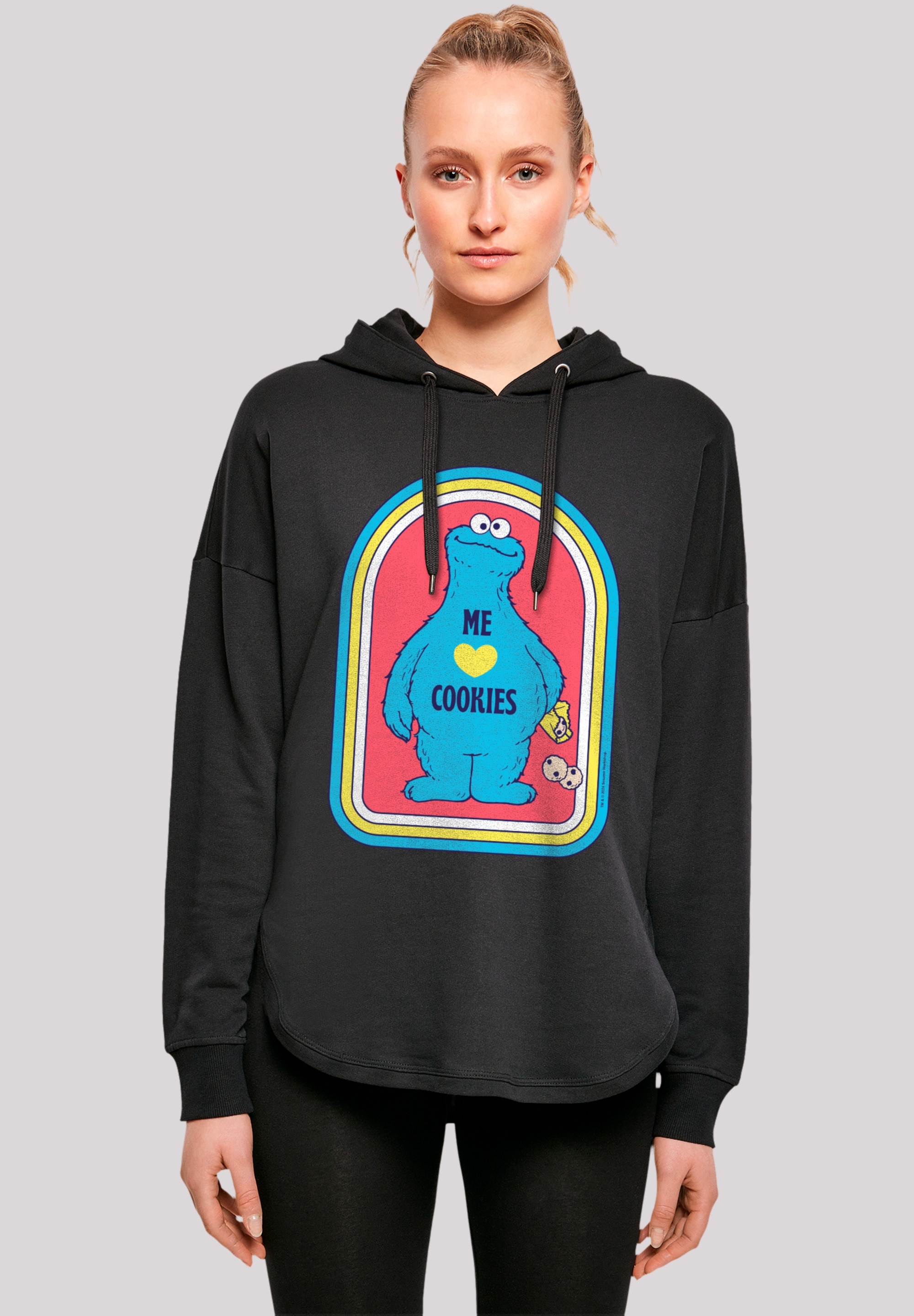 F4NT4STIC Kapuzenpullover "Sesamstraße Cookie Monster Me", Premium Qualität günstig online kaufen