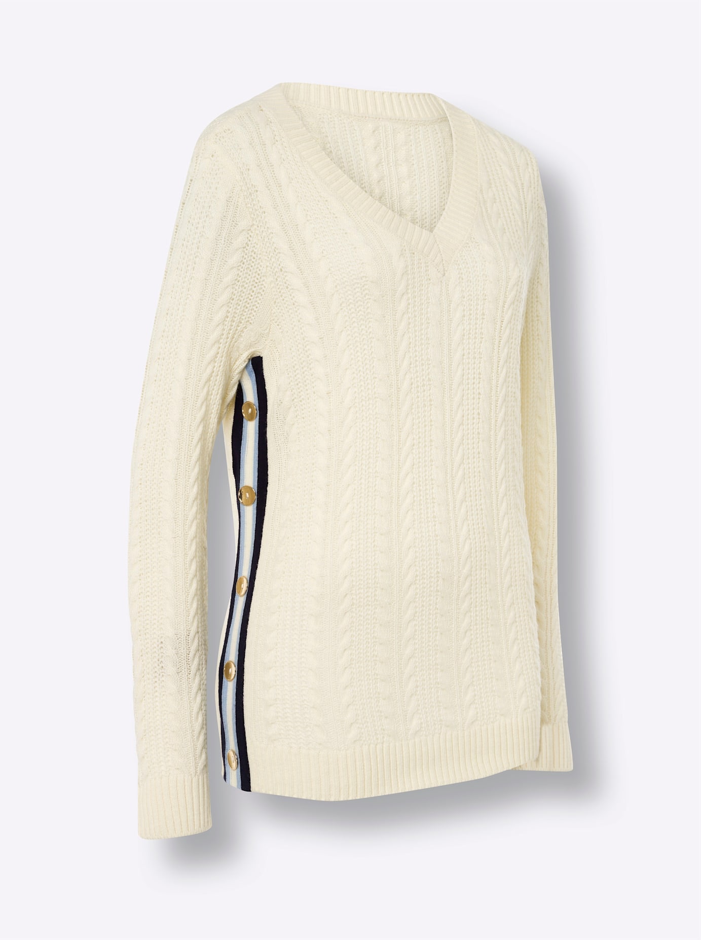 Classic Basics V-Ausschnitt-Pullover »V-Pullover«