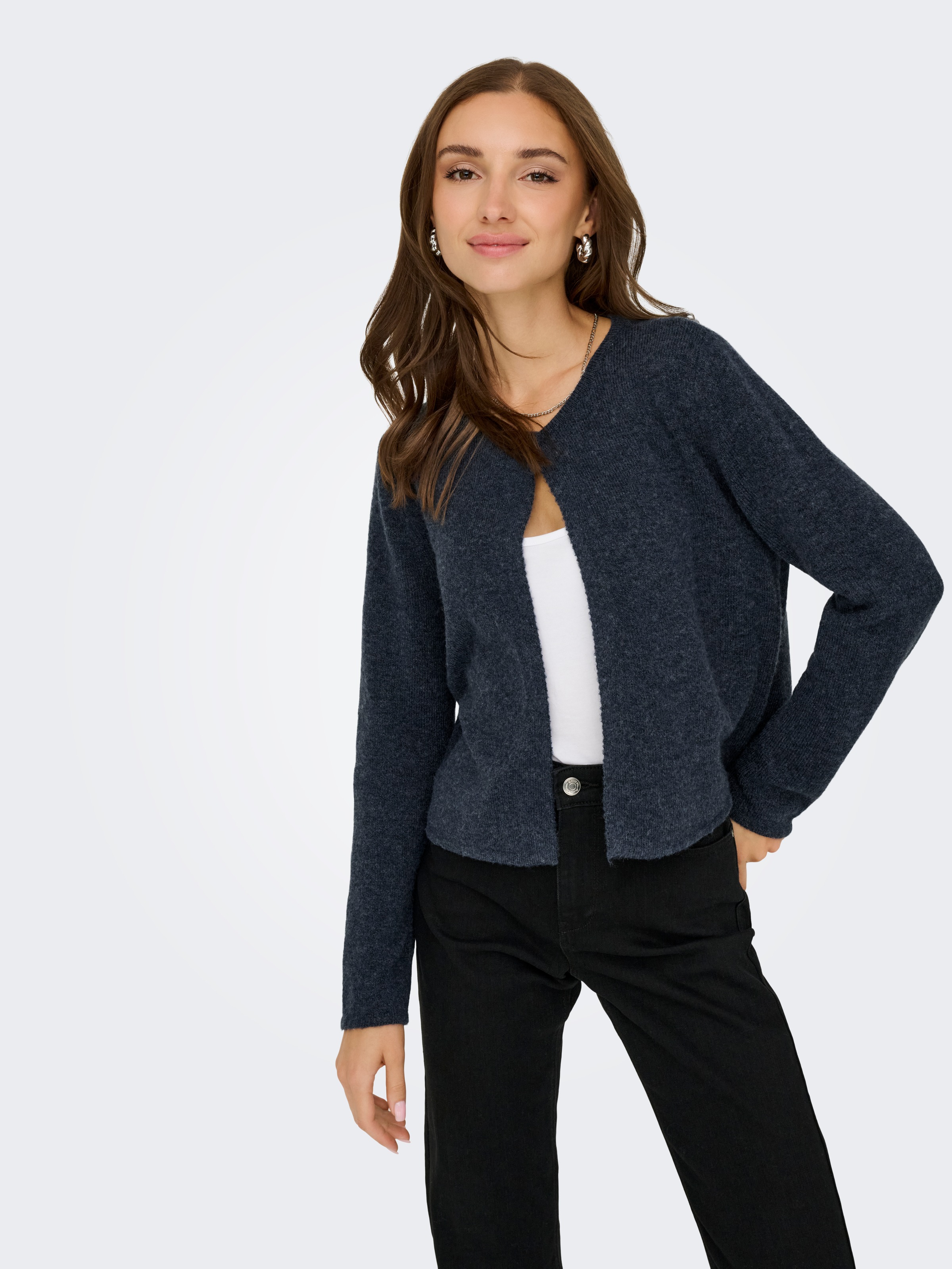 JDY Strickjacke "JDYRUE LIFE L/S ONEBUTTON CARDI KNT NOOS" günstig online kaufen