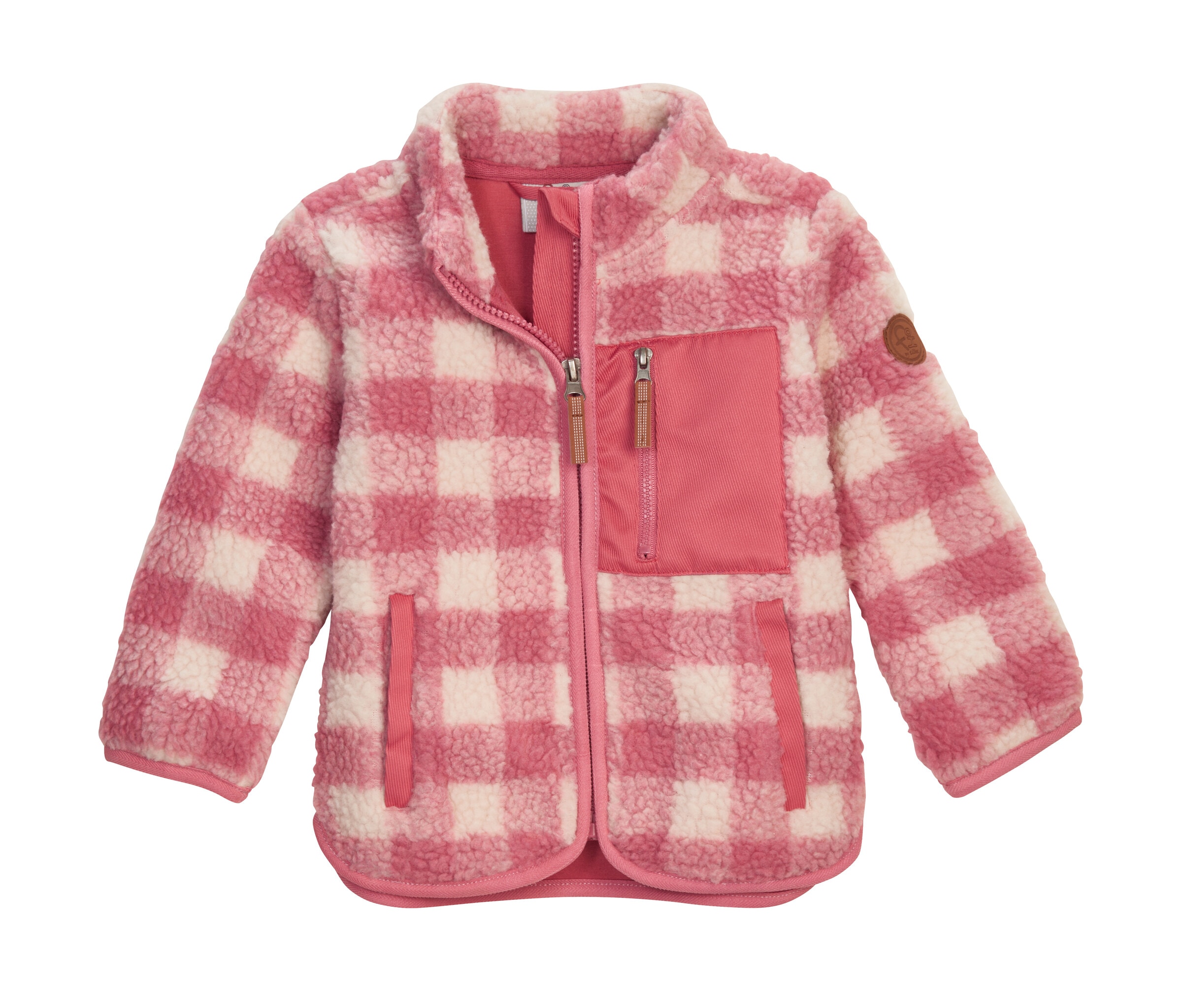 Jungen Fleecejacke "FIOW 50 MNS FLC JCKT"rot, Gr. 86, FIRST INSTINCT BY KILLTEC, Oberseite: 100% Polyester;Rückseite: 100% Polyester, Jacken, Sherpa