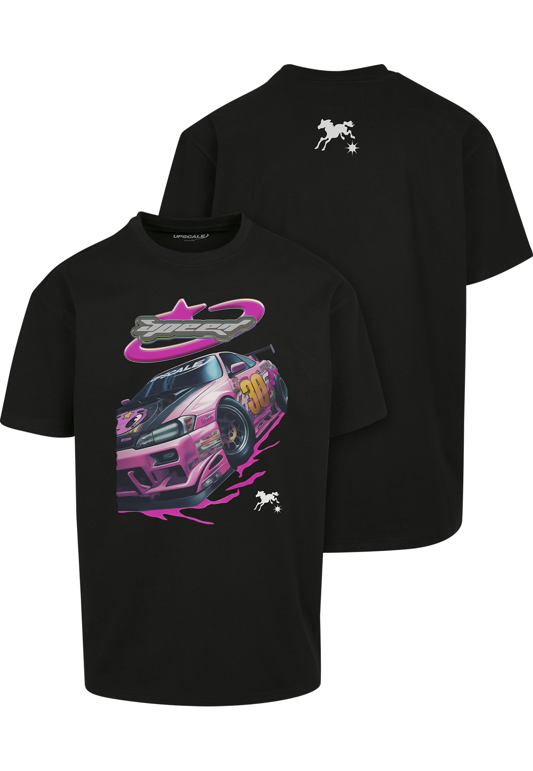 Upscale by Mister Tee T-Shirt "Upscale by Mister Tee Herren Speed Heavy Oversize Tee" 1 Stk.