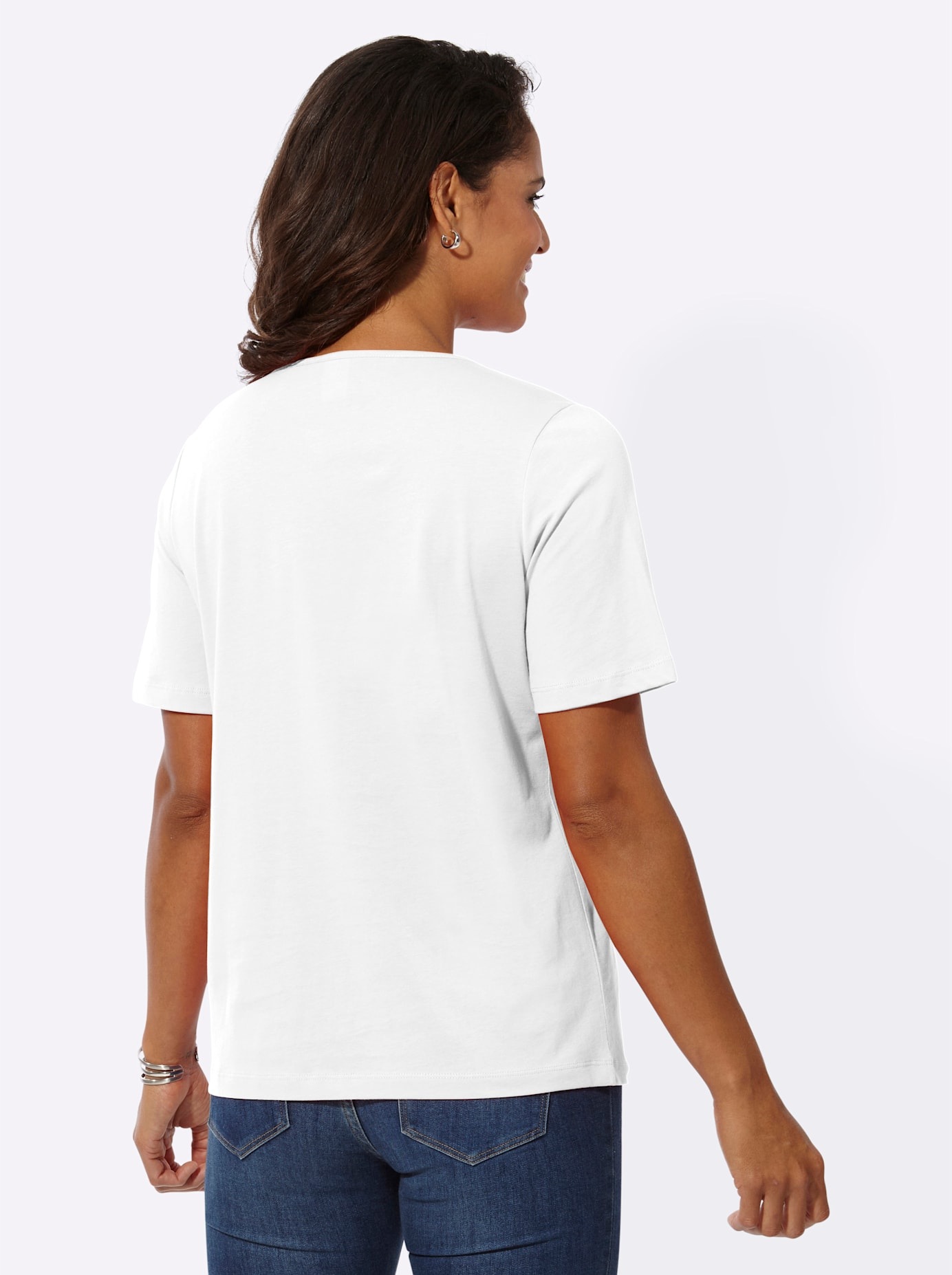 Casual Looks Rundhalsshirt "Shirt" 1 Stk. günstig online kaufen