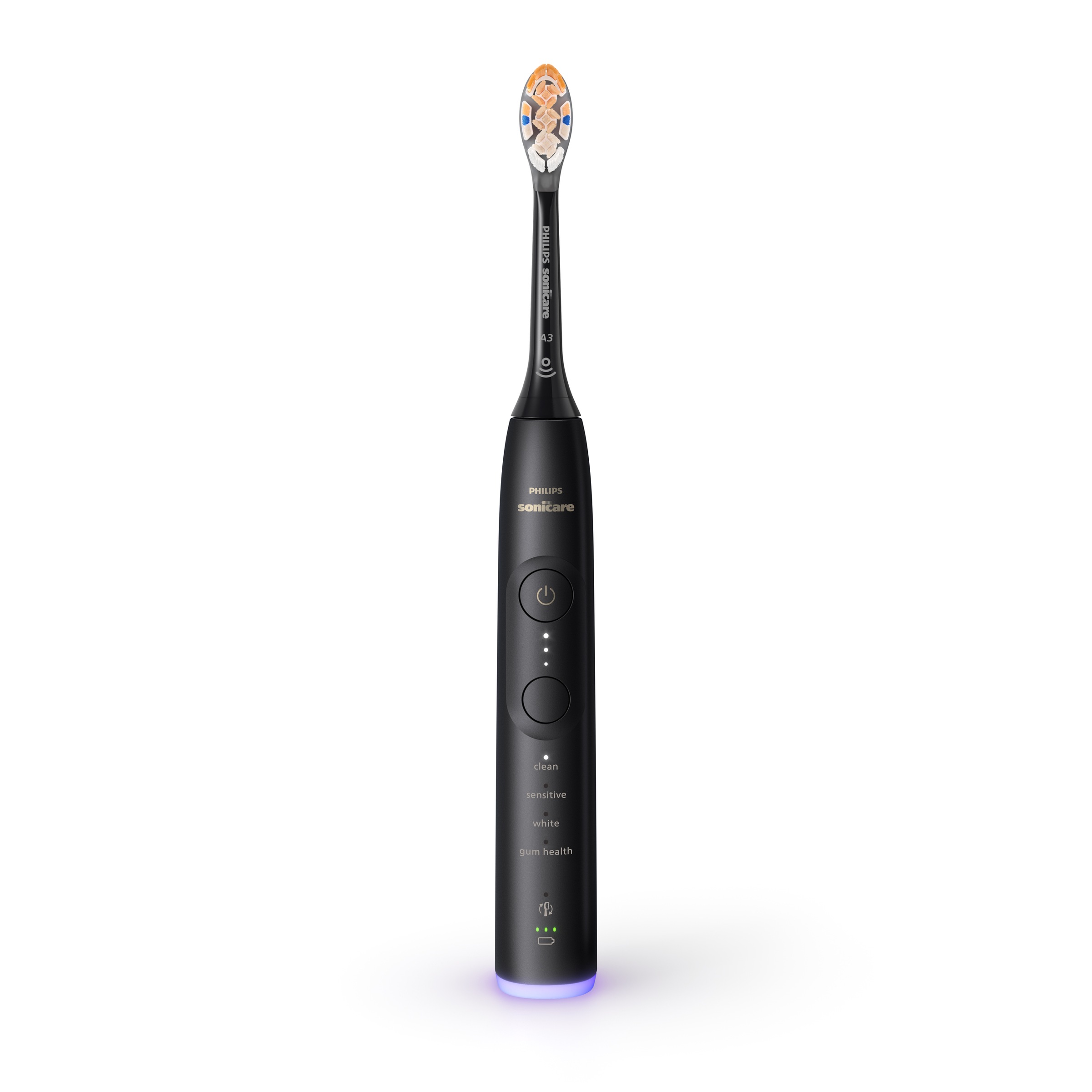 Philips Sonicare Elektrische Zahnbürste »Series 7500« 2 Stk. Aufsteckbürsten mit Drucksensor und 3 Intensitätsstufen, inkl. Reiseladeetui