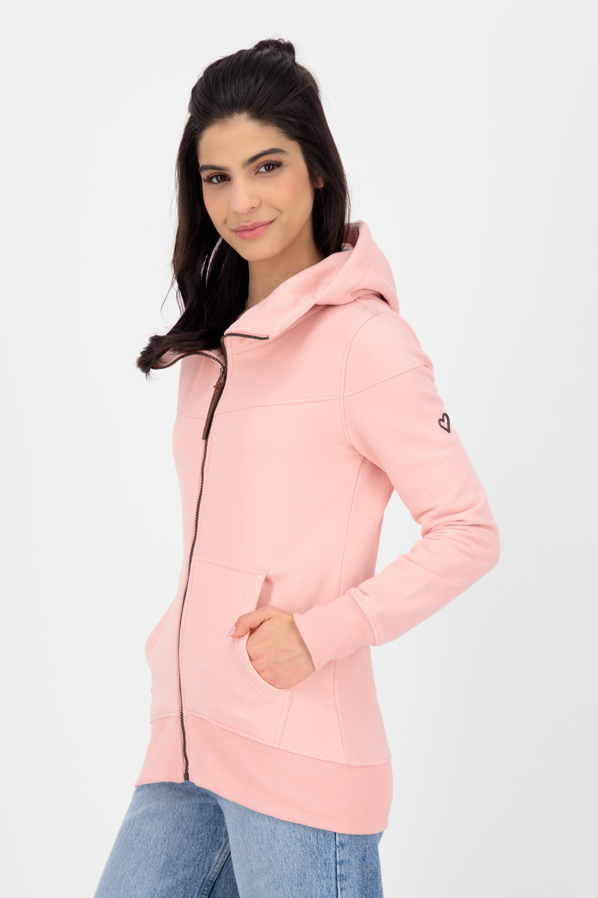 Alife & Kickin Kapuzensweatjacke »IsamiAK A Sweat Jacket Damen Kapuzensweatjacke, Jacke«