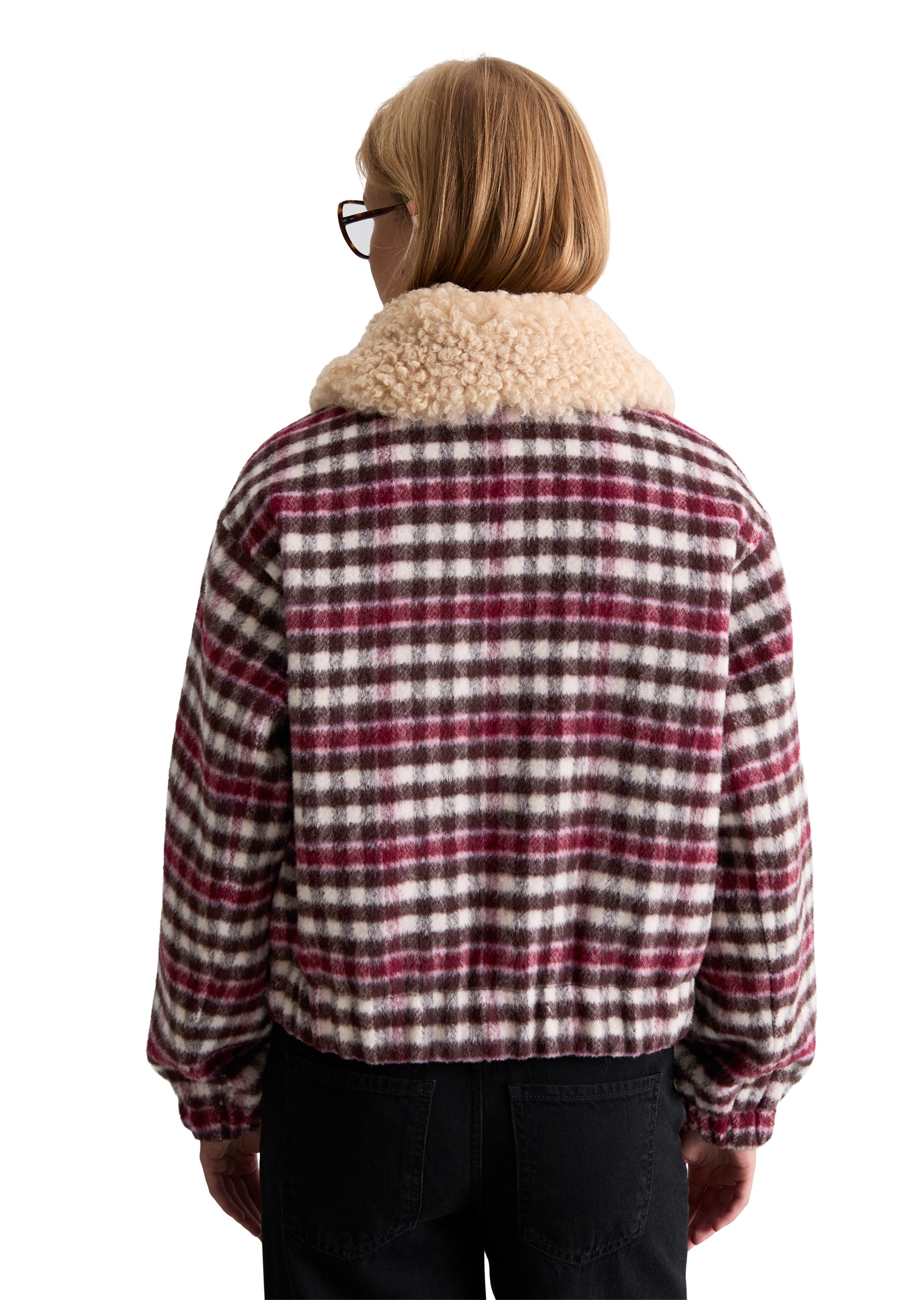 Marc O'Polo DENIM Outdoorjacke »mit abnehmbarem Teddykragen«