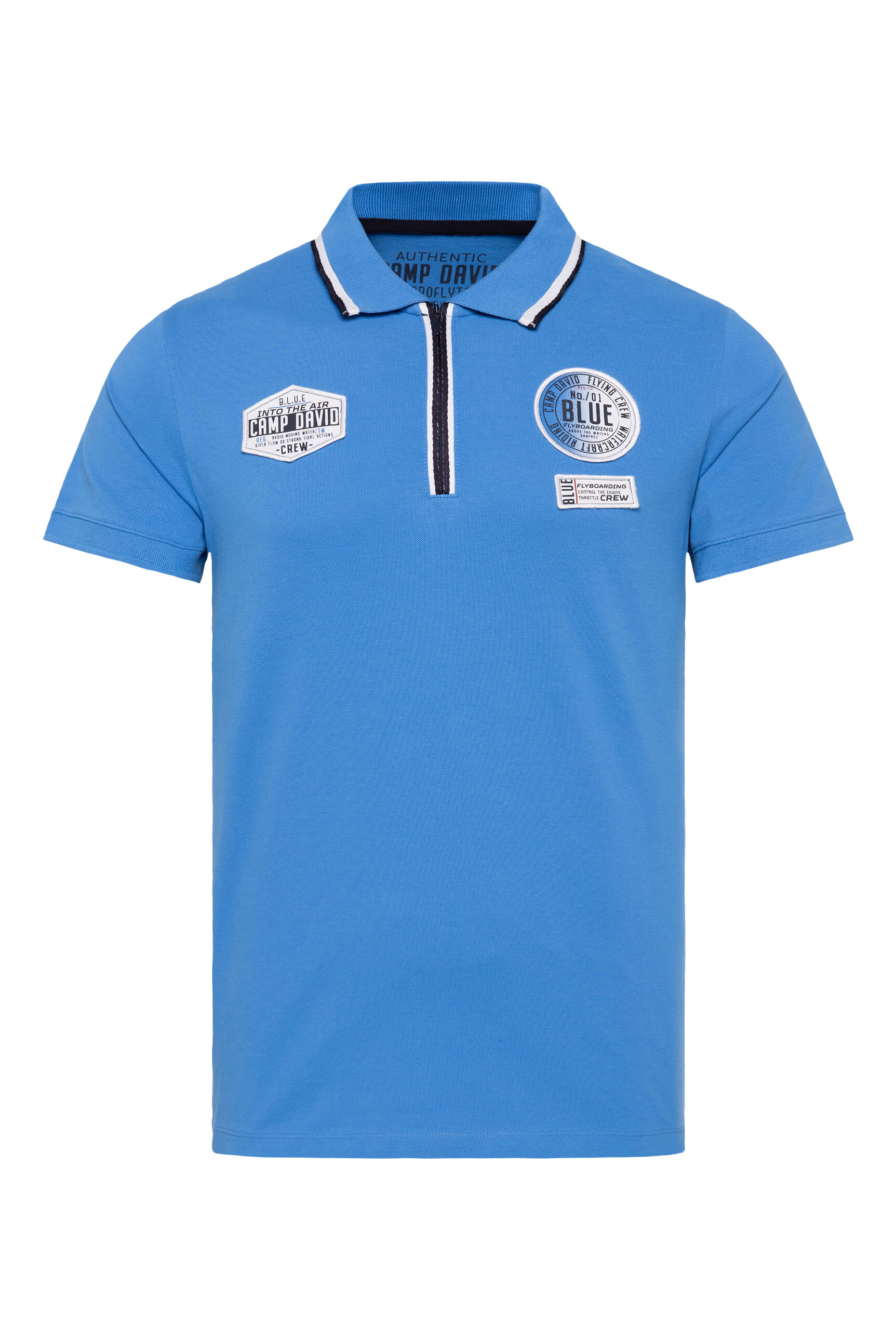 CAMP DAVID Poloshirt aus Baumwolle günstig online kaufen