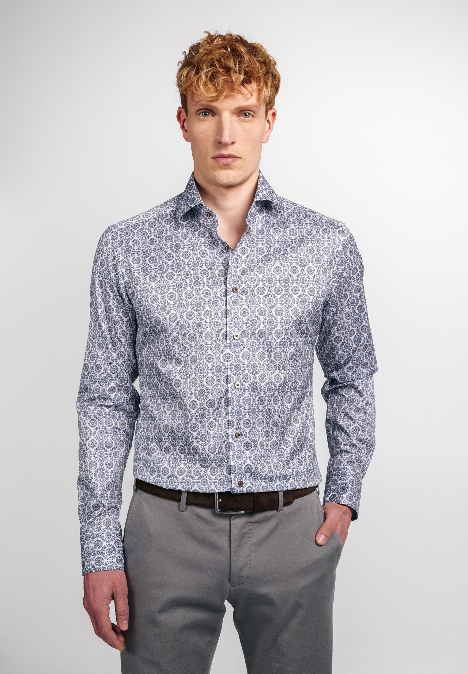 Eterna Langarmhemd "SLIM FIT", NON IRON (bügelfrei) günstig online kaufen