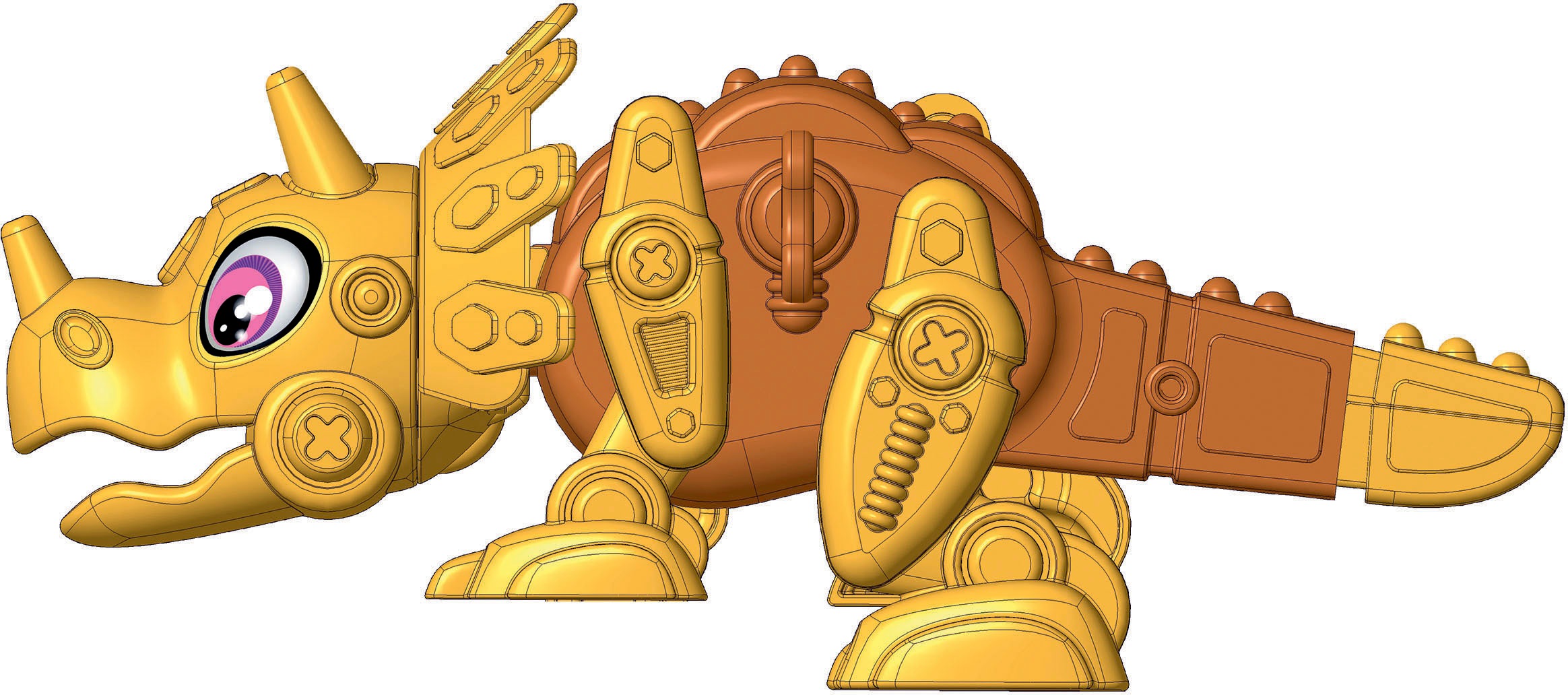 Clementoni® Roboter »Galileo, DinoBot Triceratops«, Made in Europe