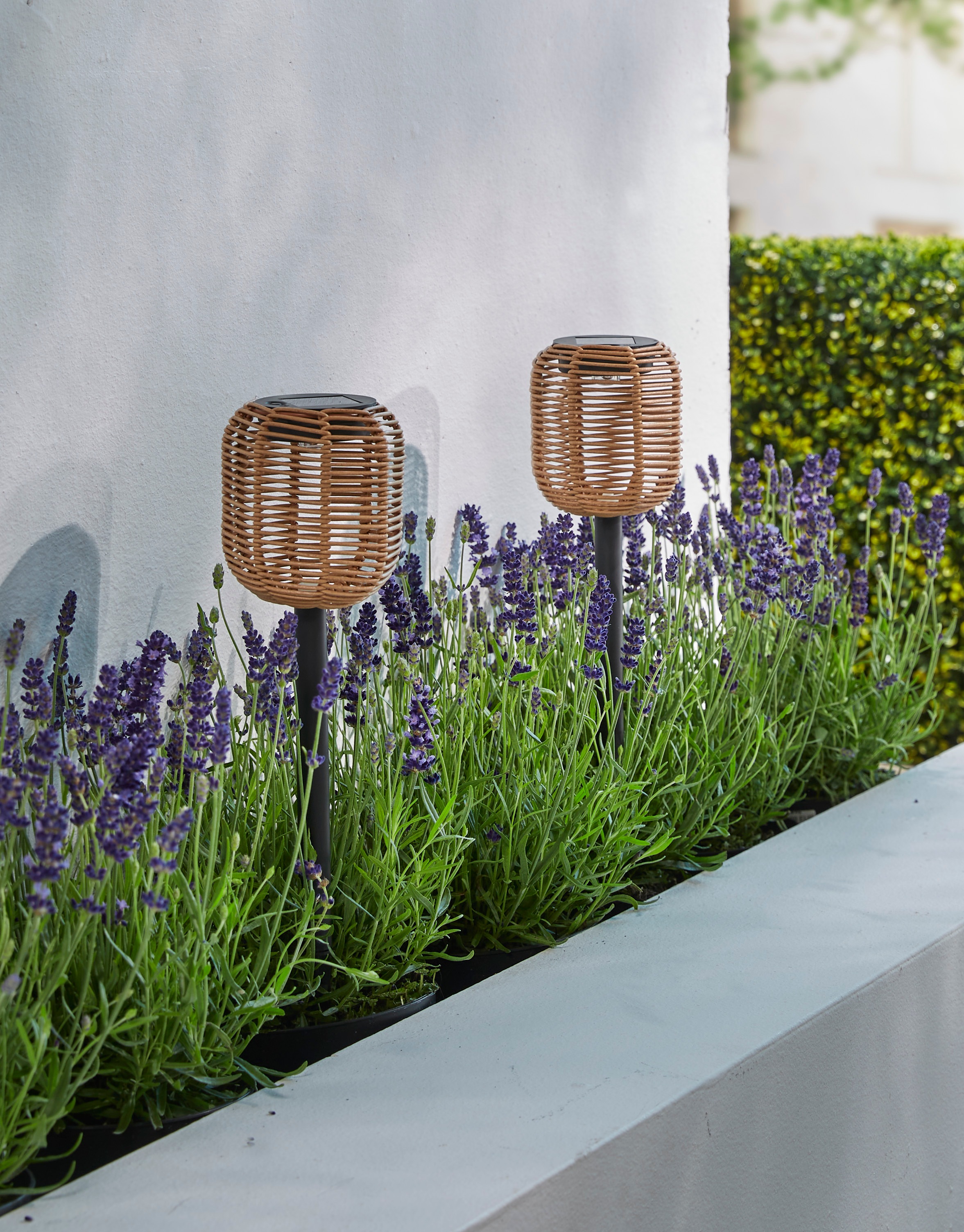 LUXFORM Gartenleuchte "Luxform Stake Light Rattan", Leuchtmittel LED-Modul günstig online kaufen