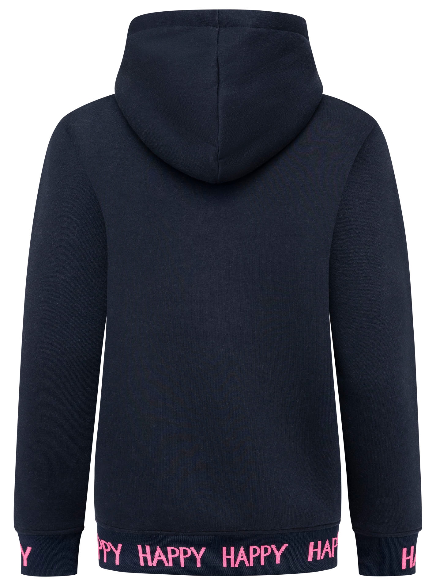 Zwillingsherz Hoodie »"Always Positive"«, Kapuze, Stickerei, Fronttasche, Bündchen-Schriftzug, Langarm