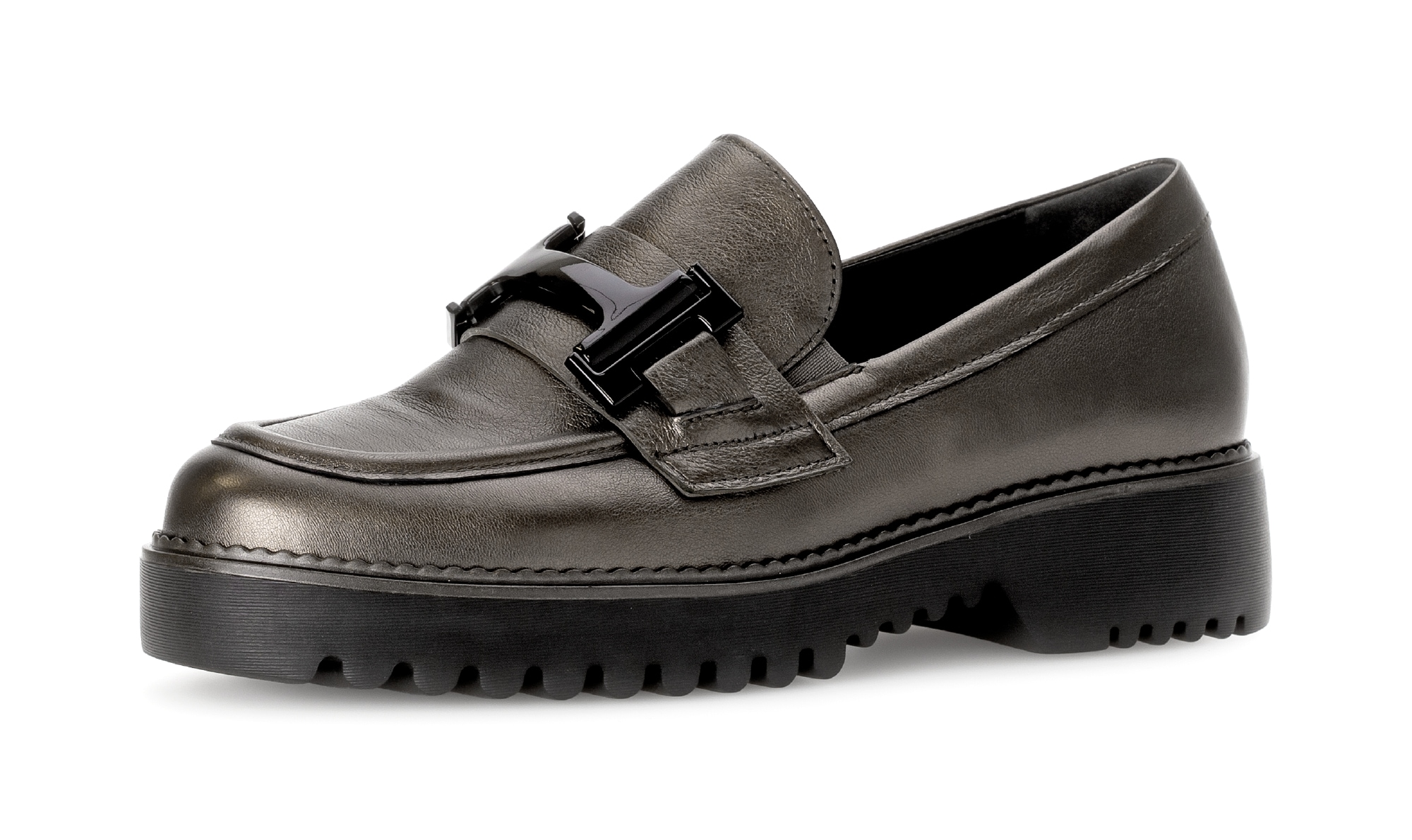Gabor Loafer "FLORENZ", Blockabsatz, Slipper, Businessschuh in Bequemweite günstig online kaufen