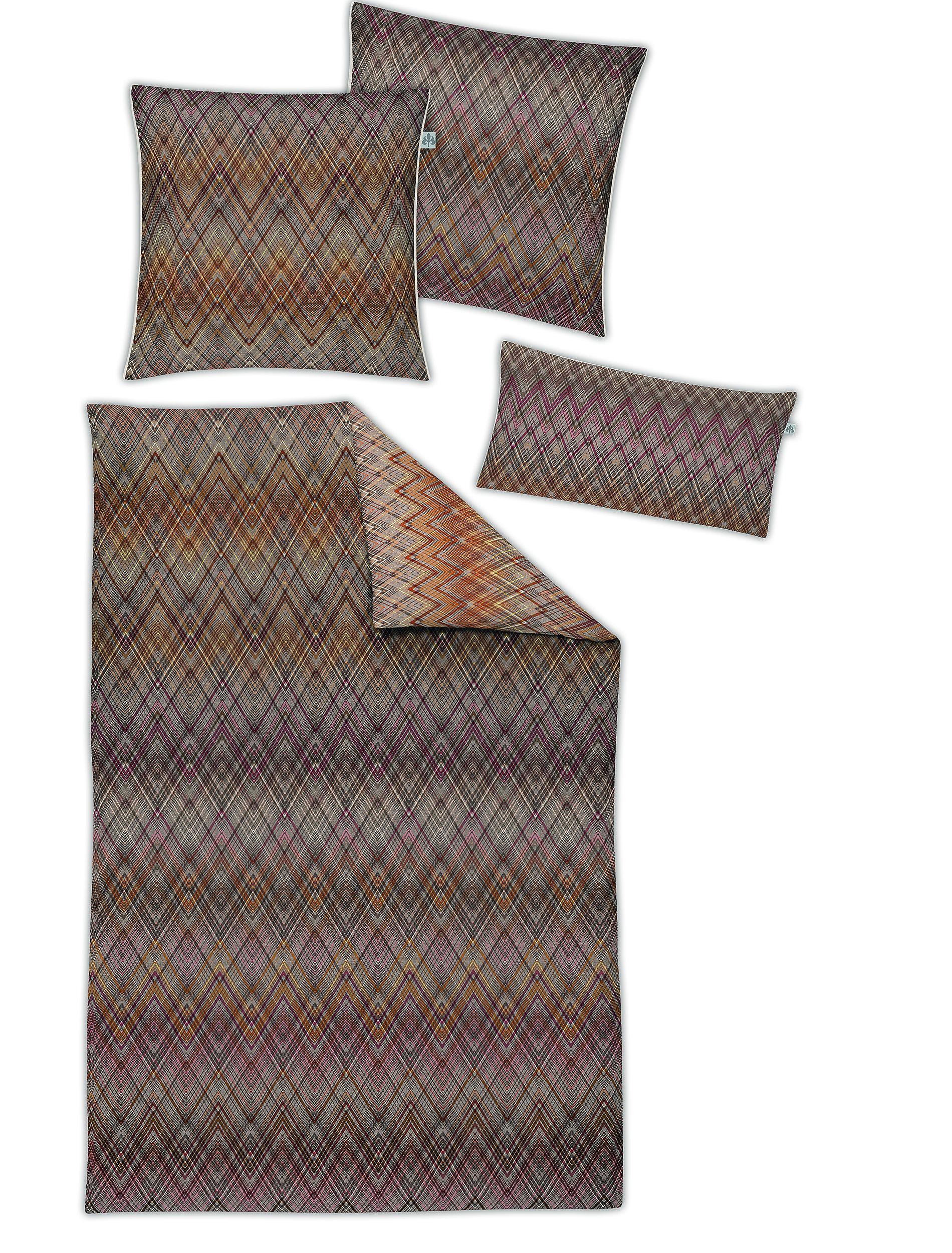 Irisette Bettwäsche "Carat-K-S 8841" 5 Stk. edles Set mit Digitaldruck, gra günstig online kaufen