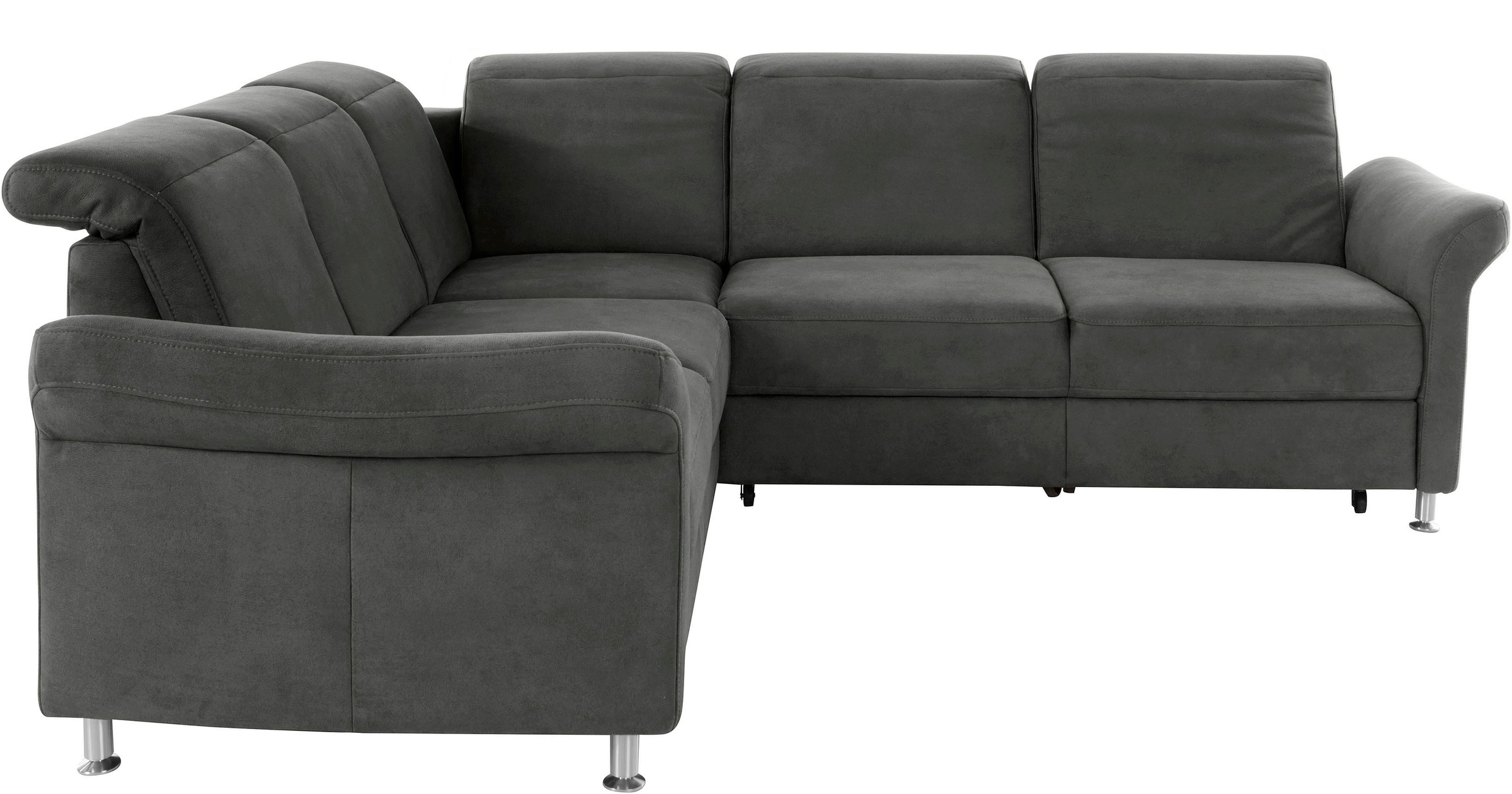 sit&more Ecksofa "Darwin L-Form", inklusive Federkern, wahlweise mit Kopfte günstig online kaufen