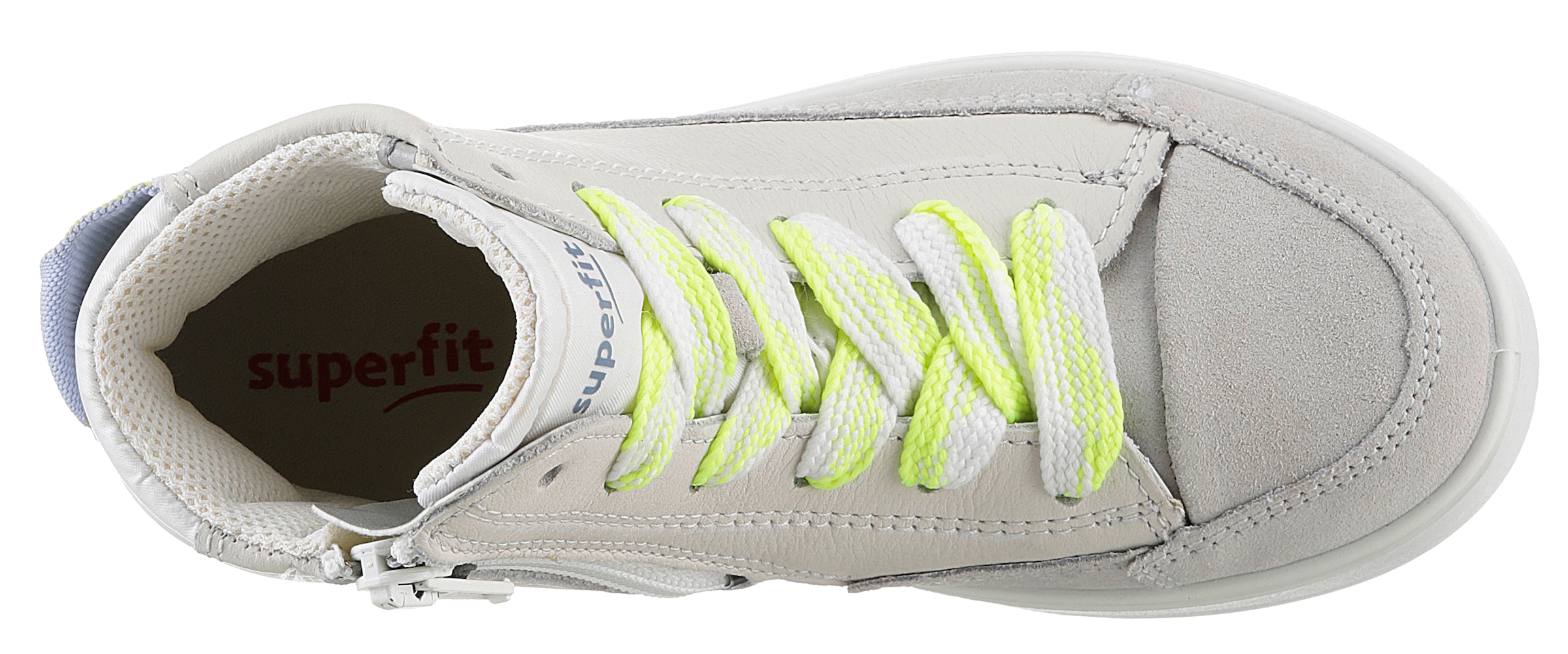 Superfit Sneaker »STELLA WMS: mittel«, Schnürboots mit Plateausohle, Größenschablone zum Download