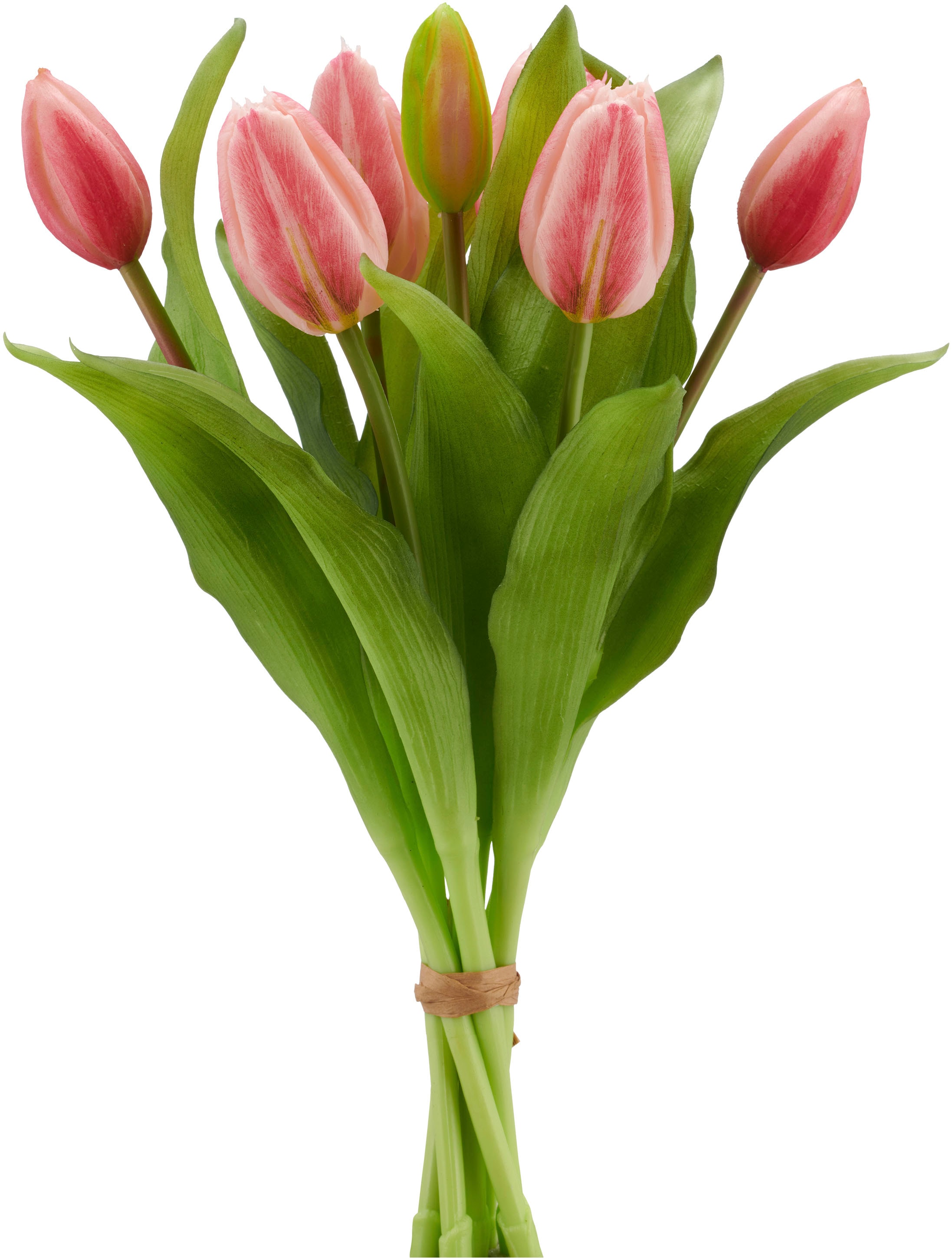 Creativ green Kunsttulpe "Tulpenbund" aus 7 Einzelstielen