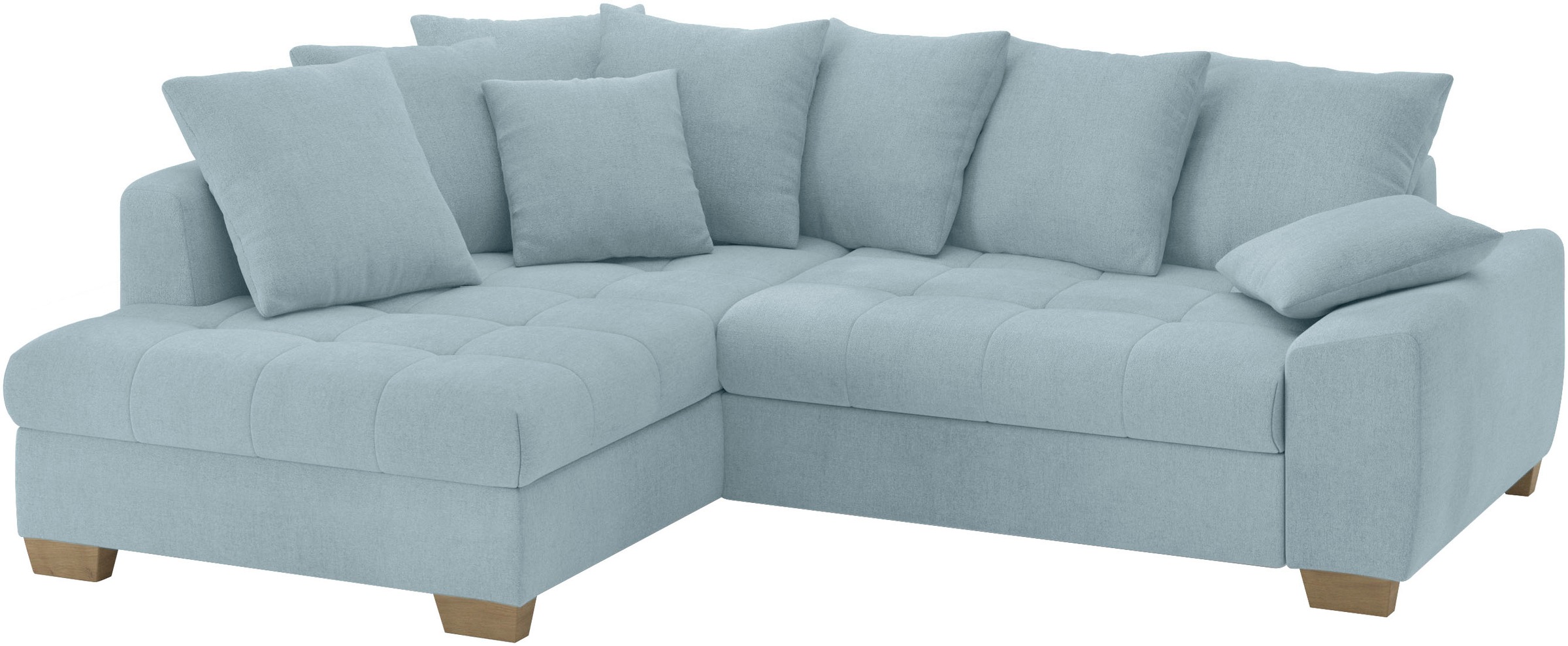 Mr. Couch Ecksofa "Nikita II, L-Form", Wahlweise mit Bettfunktion, Bettkast günstig online kaufen