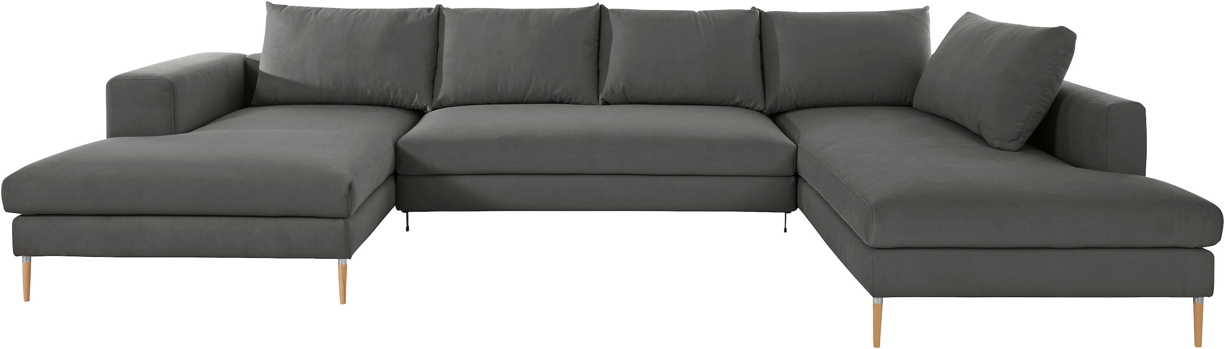 OTTO products Wohnlandschaft "Finnja, viel Platz, wahlweise Bettfunktion un günstig online kaufen