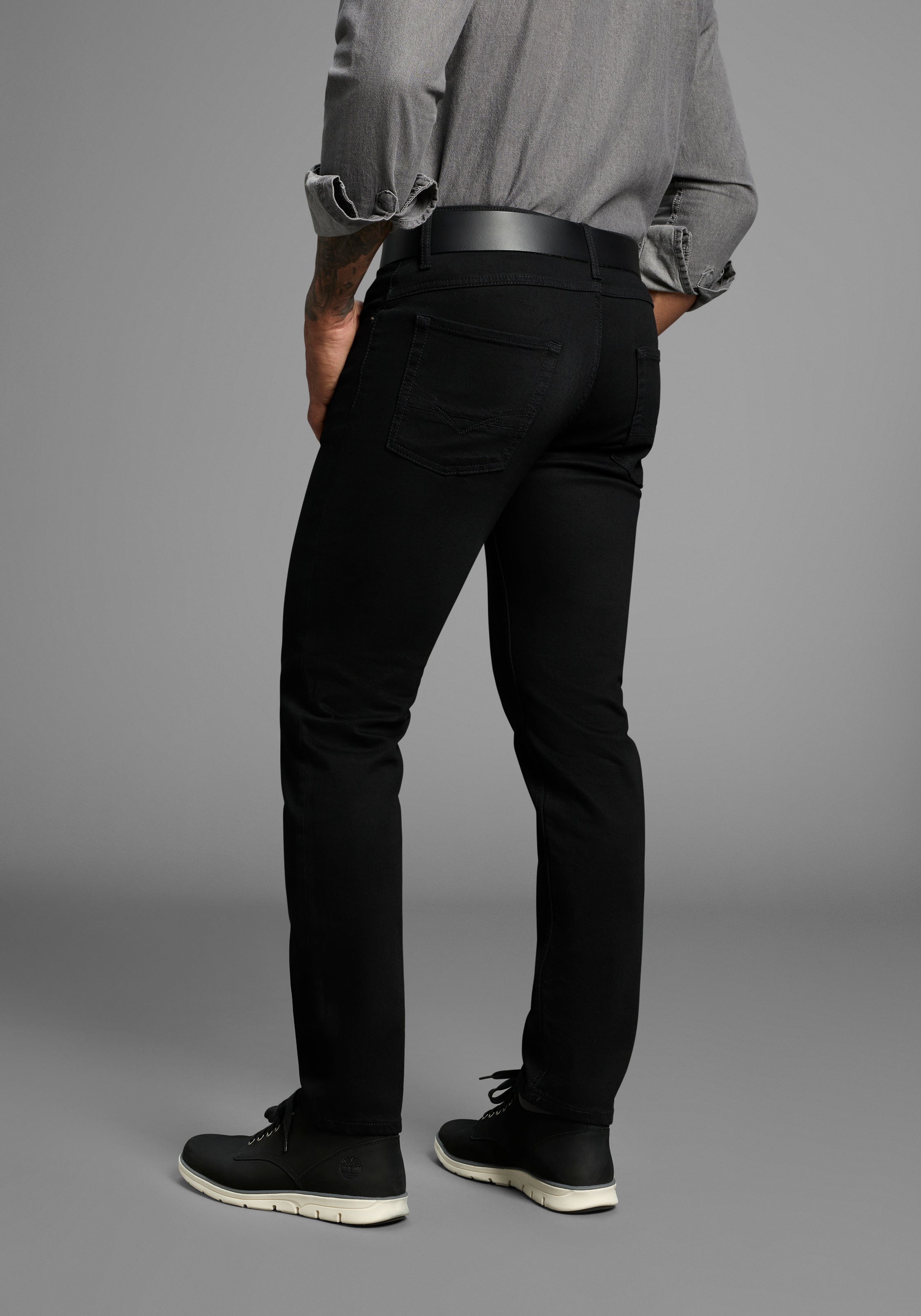H.I.S Straight-Jeans "NEW DALE", gerades Bein, mit Used-Effekten, niedrige günstig online kaufen