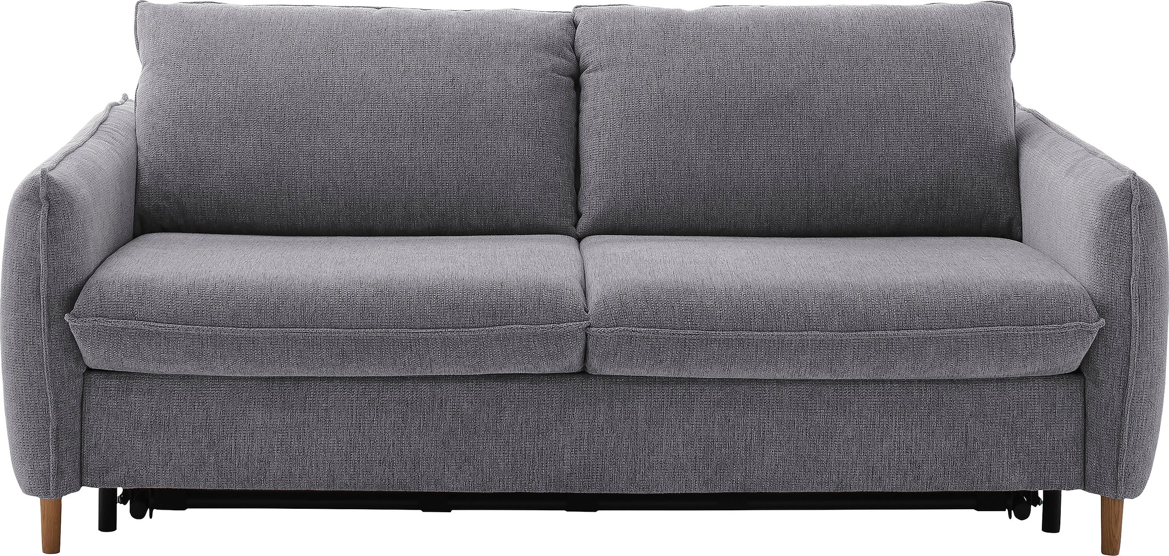 Places of Style Schlafsofa »Bacoli für Dauerschläfer geeignet durch hochwertigen Faltbeschlag«, in 3 Breiten und 3 Matratzenausführungen, belastbar 200 bis 270 kg