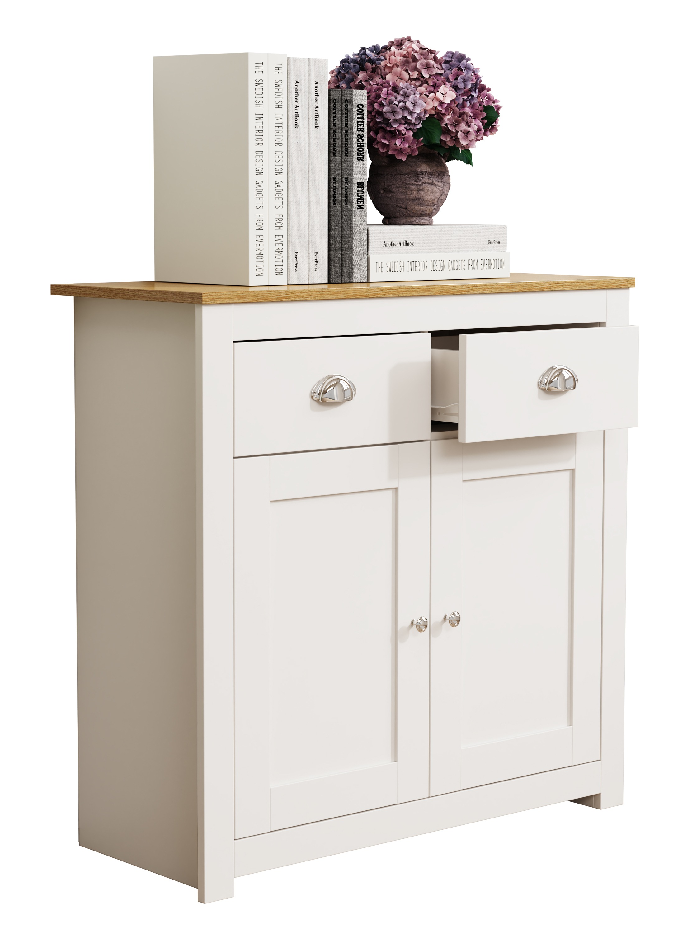 VCM Kommode »Holz Kommode Sideboard Schublade BalusaL«
