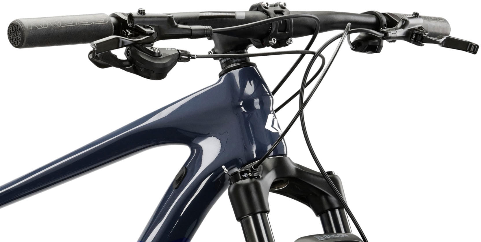 Kross Mountainbike »Hardtail Level 8.0«, 12 Gang, Shimano, DEORE M6100 Schaltwerk, Kettenschaltung