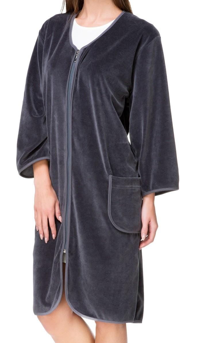 AQUARTI Damenbademantel "Bademantel Aquarti Damen Velours Bademantel Morgen günstig online kaufen