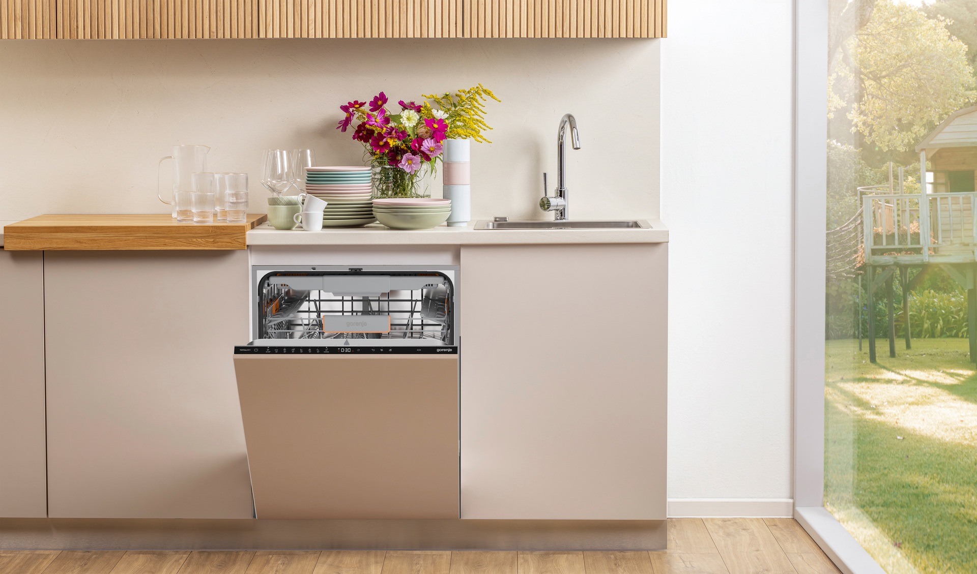 GORENJE vollintegrierbarer Geschirrspüler »GV6G63A60H«