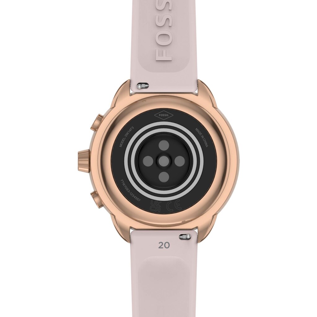 Fossil Smartwatches Smartwatch »WELLNESS EDITION GEN 6 HYBRID, FTW7083«