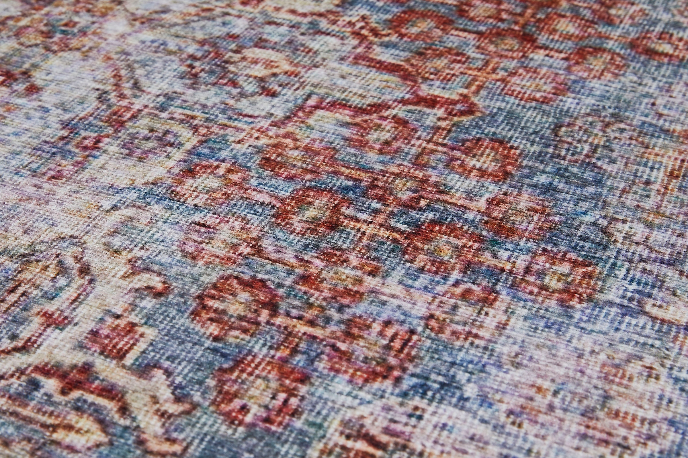 LUXOR living Teppich »Lagerräumung«, rechteckig, 5 mm Höhe, Sonderposten, moderne Vintage Designs, Orient Optik, mit Bordüre