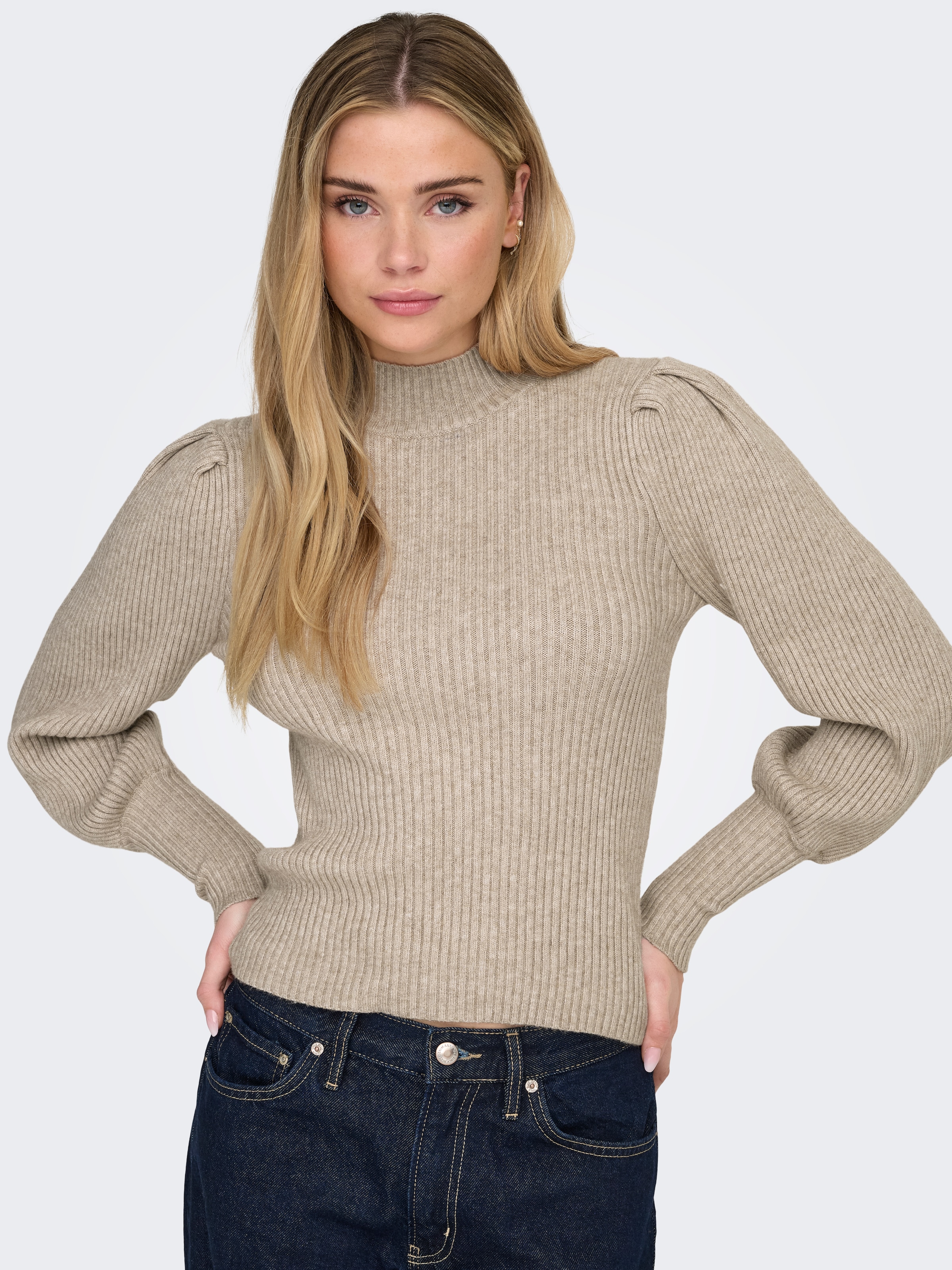 ONLY Strickpullover "ONLKATIA L/S HIGHNECK PULLOVER KNT NOOS" günstig online kaufen